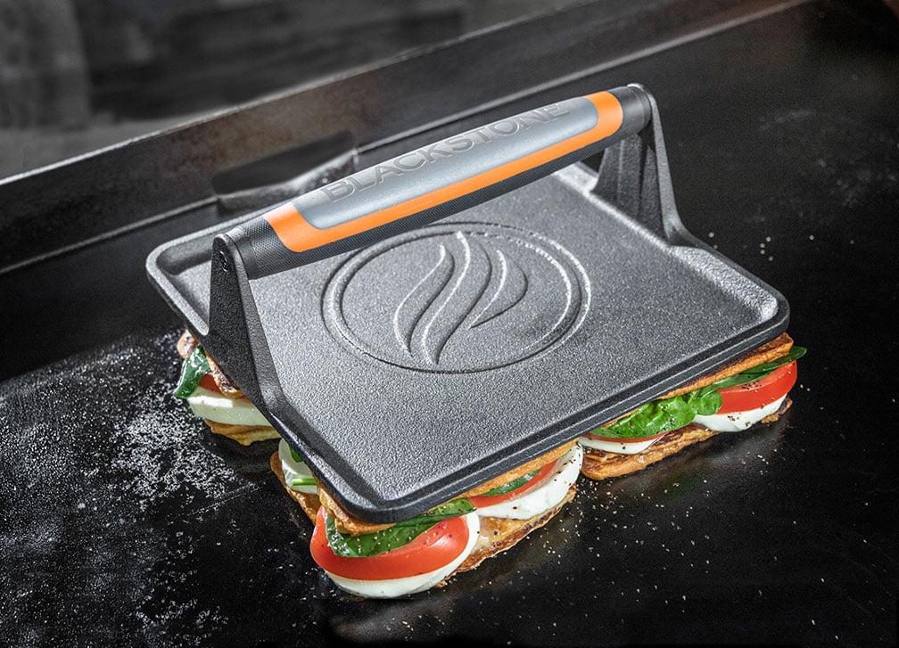 Cast Iron Griddle Press with Signature Handle