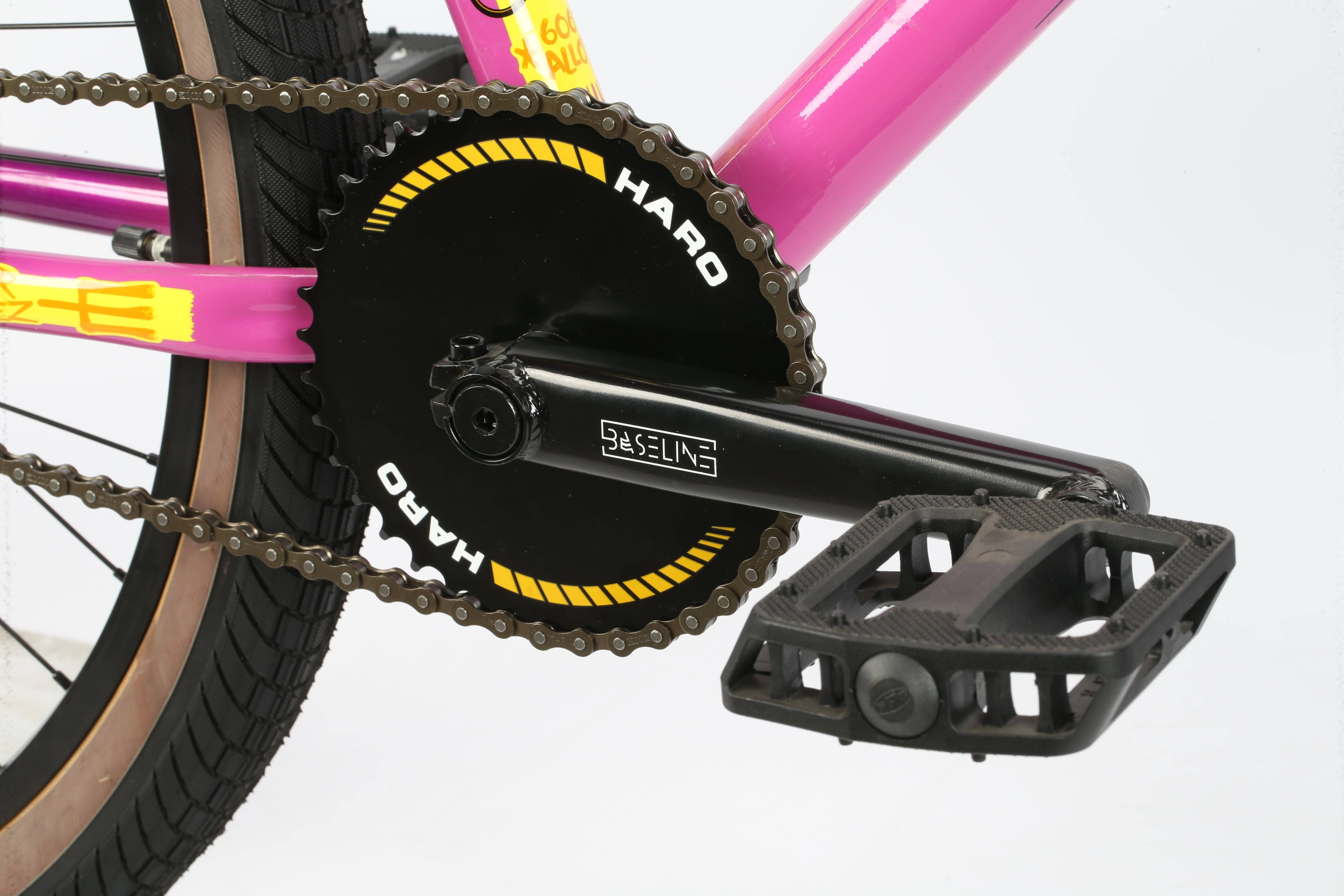 Haro SloRide 29 Freestyle BMX Purple - MadeInUSA