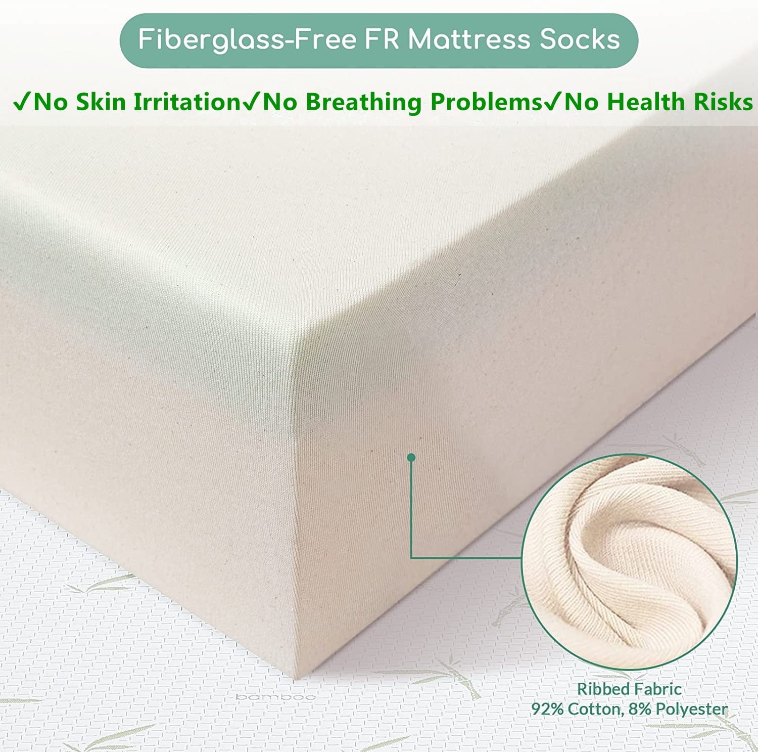 Mattress. 10 inch Memory Foam Mattress Bed in a Box.with Green Tea Cooling Gel. Made in USA