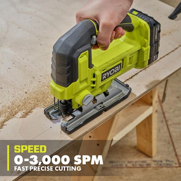 ONE+ 18V Cordless 2-Tool Combo Kit with 5 1/2 in. Circular Saw and Jig Saw (Tools Only)