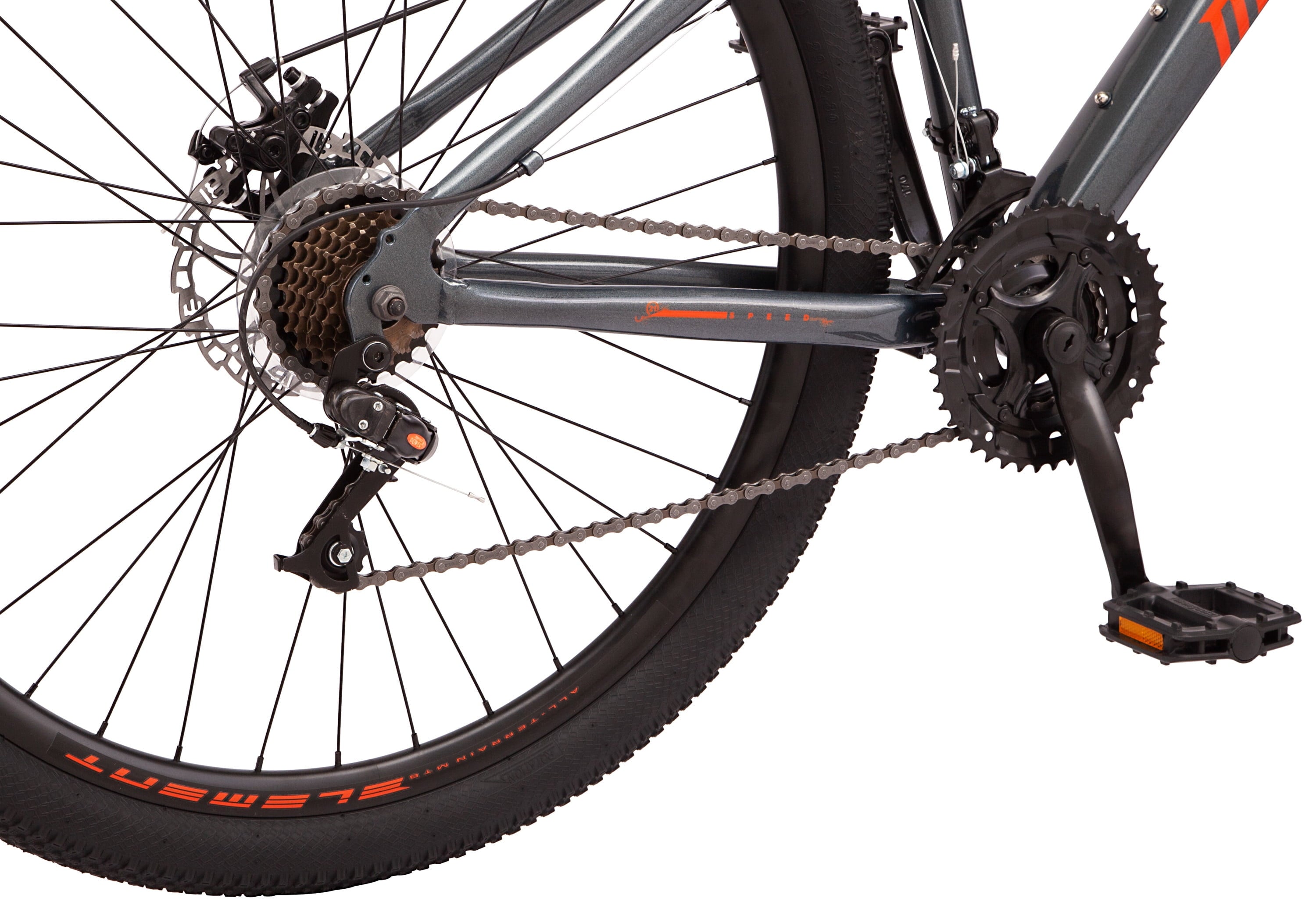 29 Durham Mountain Bike. 21 Speeds. Gray