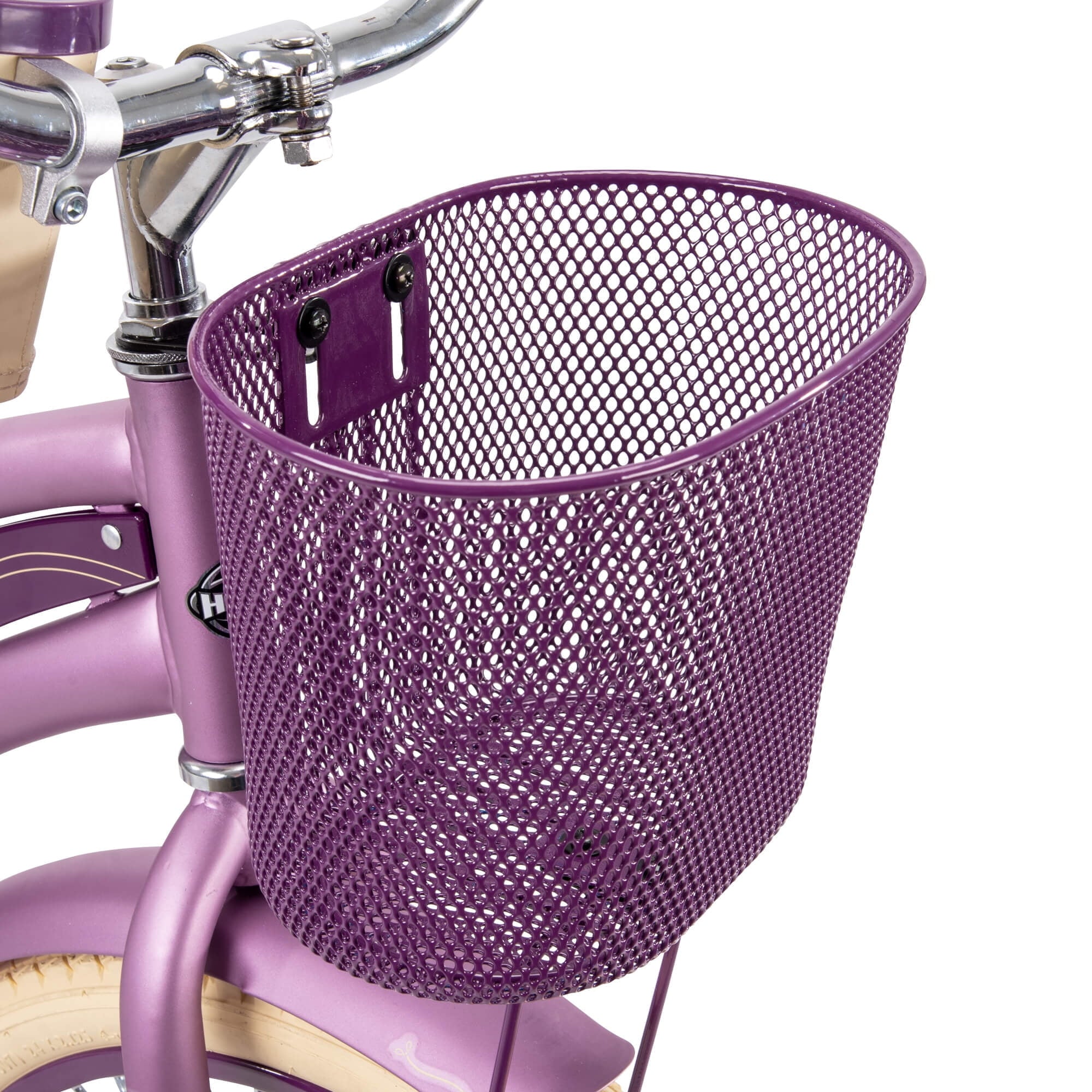 24 Nel Lusso Girls' Cruiser Bike. Purple Satin