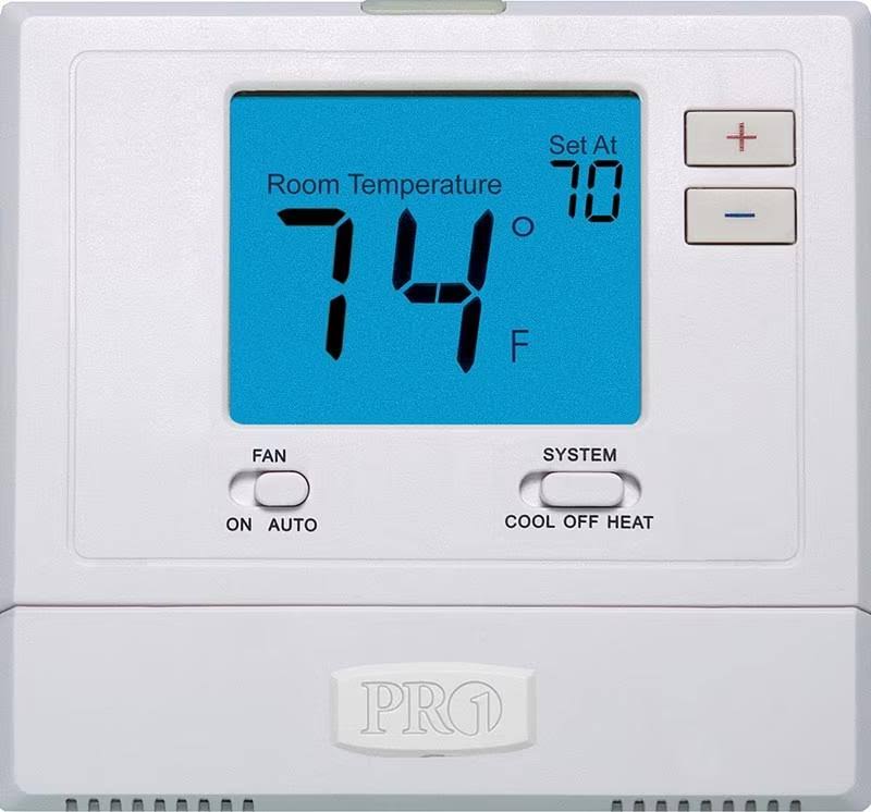 T701 Pro1 IAQ Thermostat Non Programmable-Instock