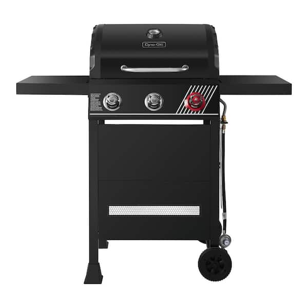 3-Burner Propane Gas Grill in Matte Black with TriVantage Multi-Functional Cooking System
