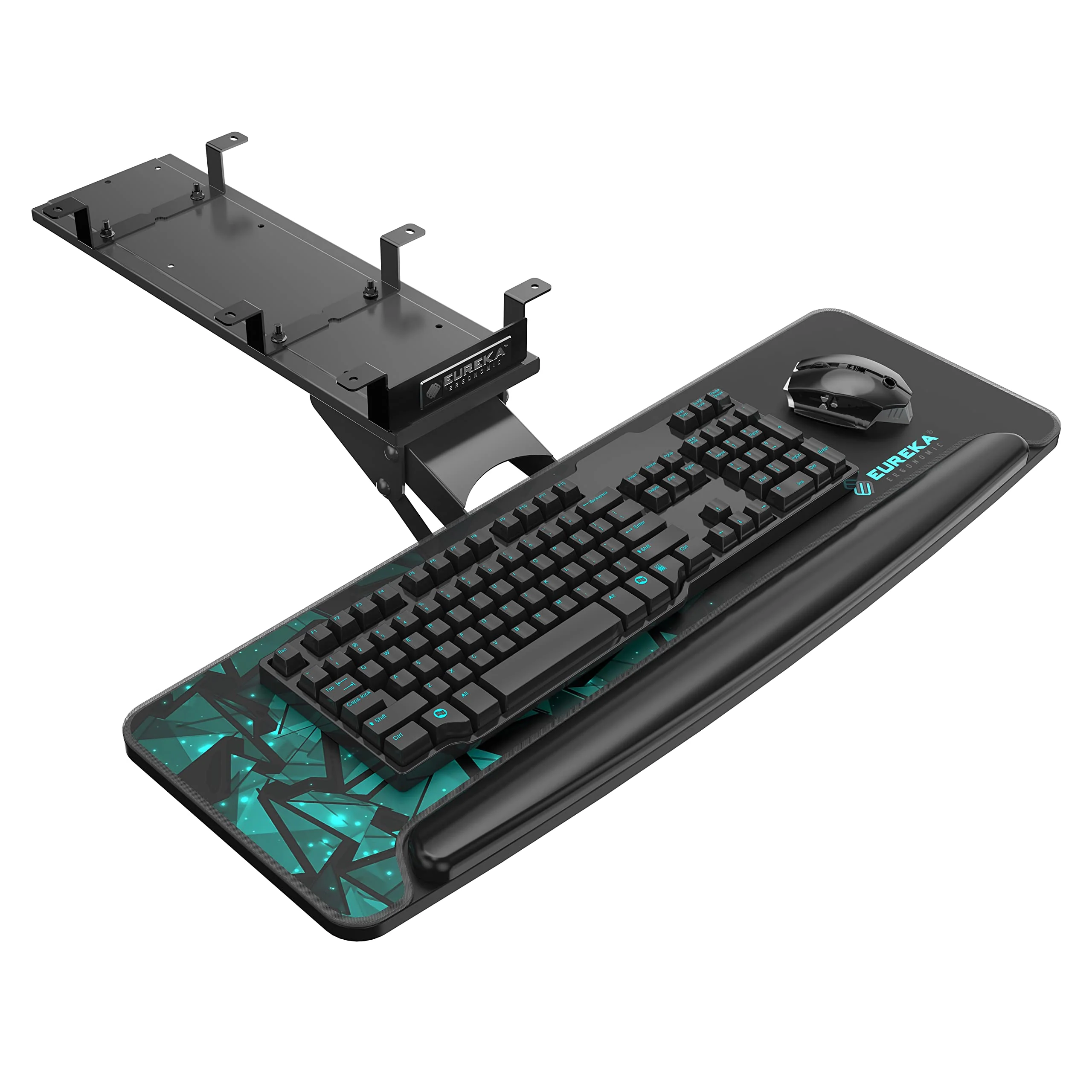 EUREKA ERGONOMIC Adjustable Mouse & Keyboard Tray Under Desk