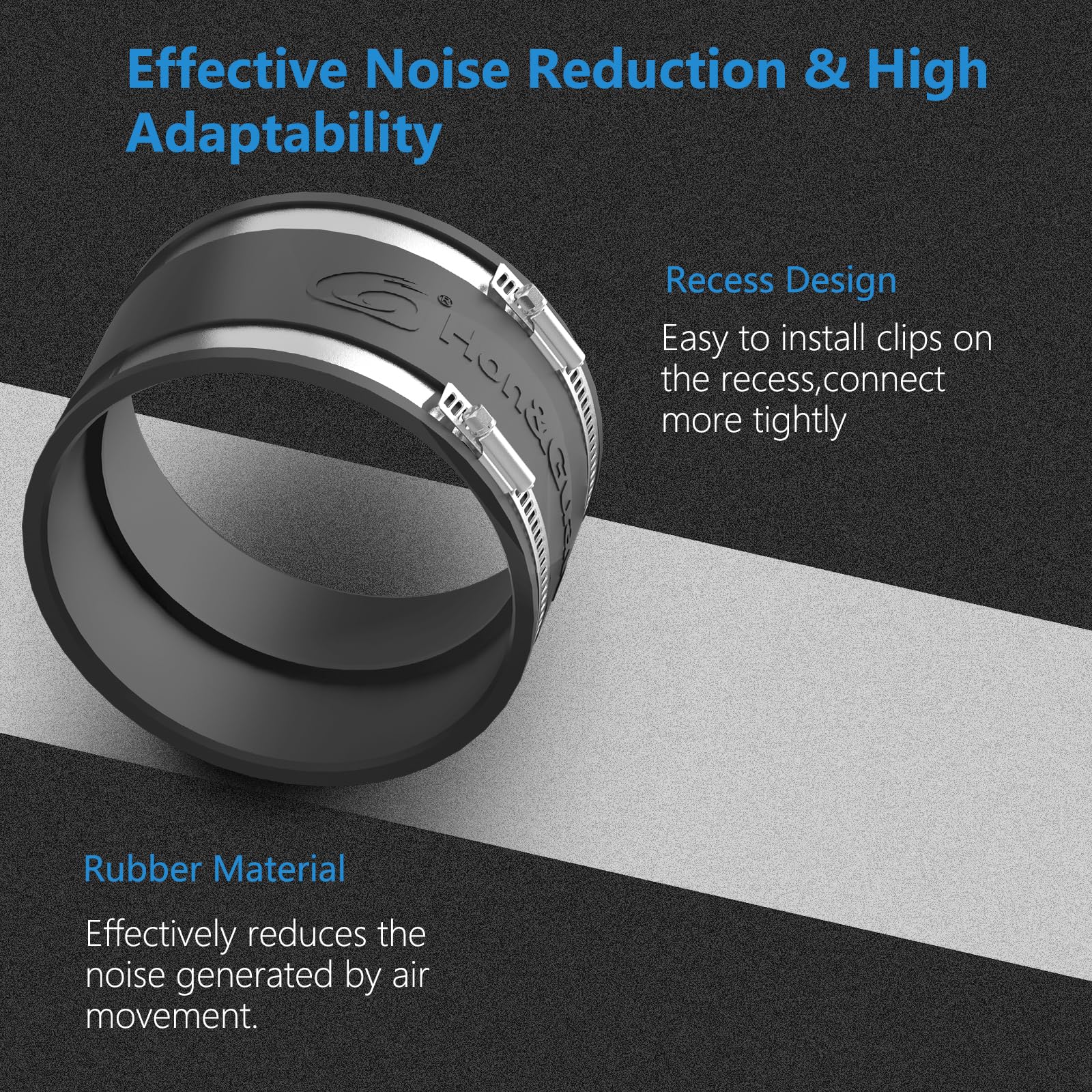 Hon&Guan 4 Air Filtration Kit for Grow Tents