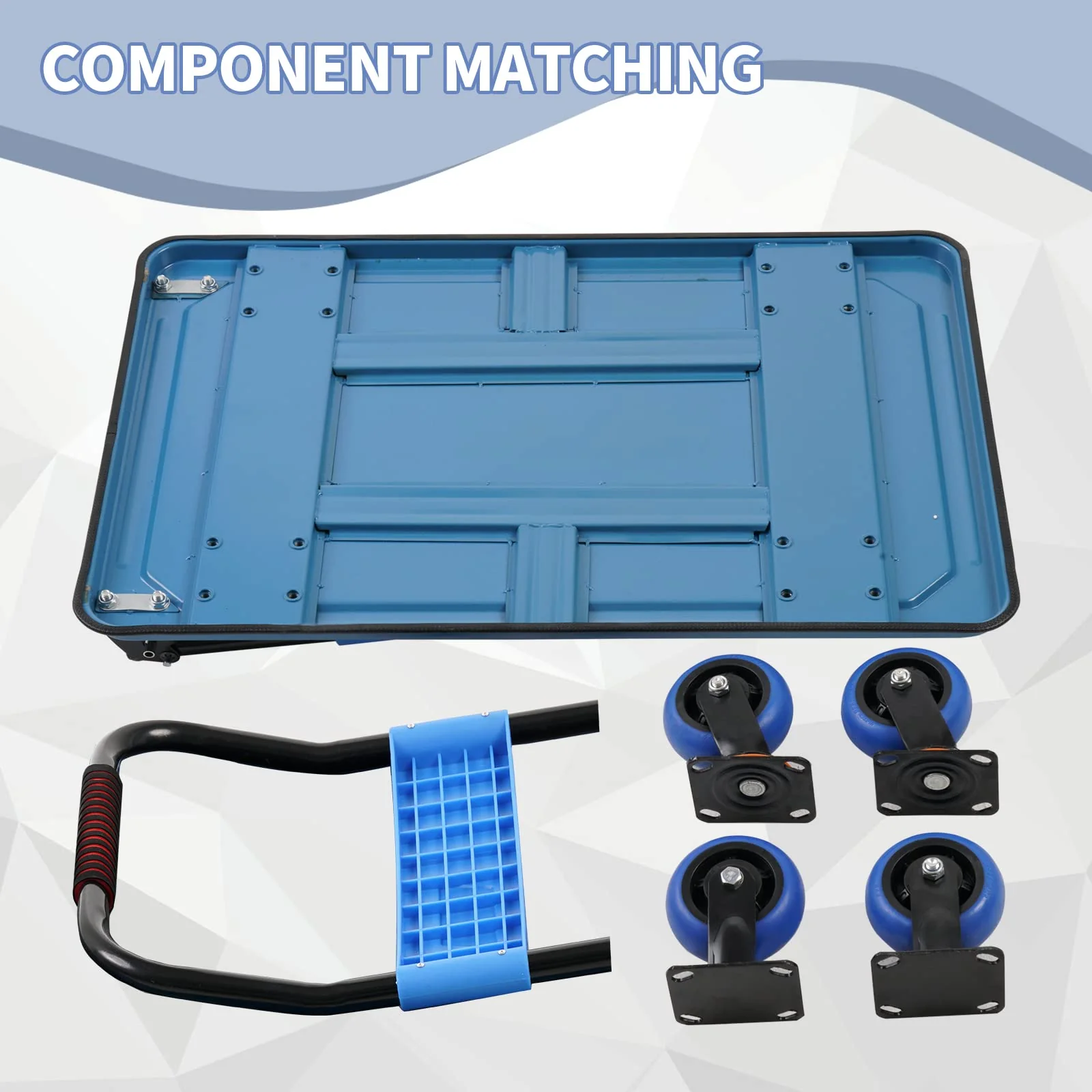 Lomive Platform Truck. 1100Lbs Hand Truck Push Cart Dolly