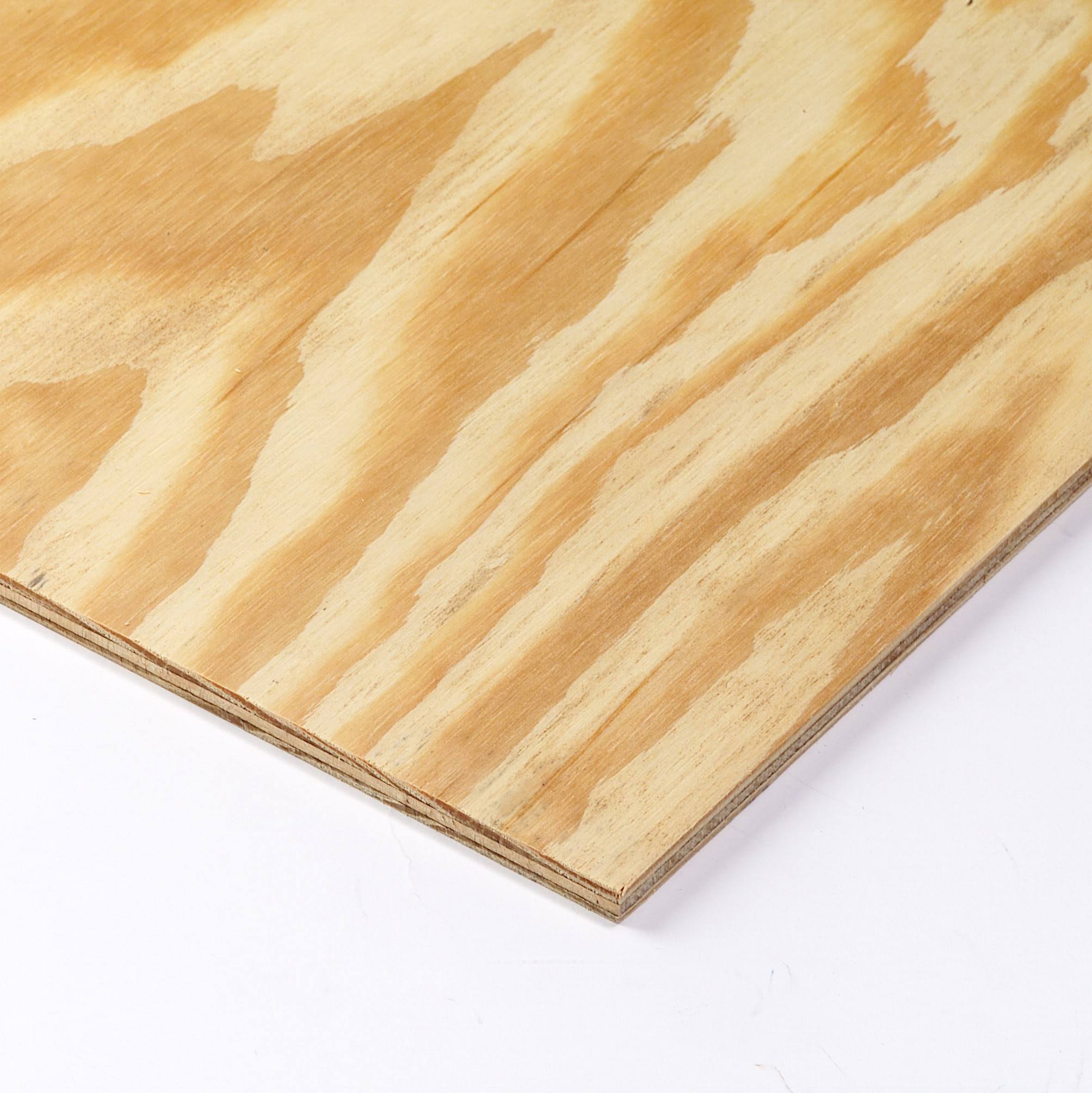 Plytanium 1/4-in x 4-ft x 8-ft Pine Sanded Plywood 235552-Instock