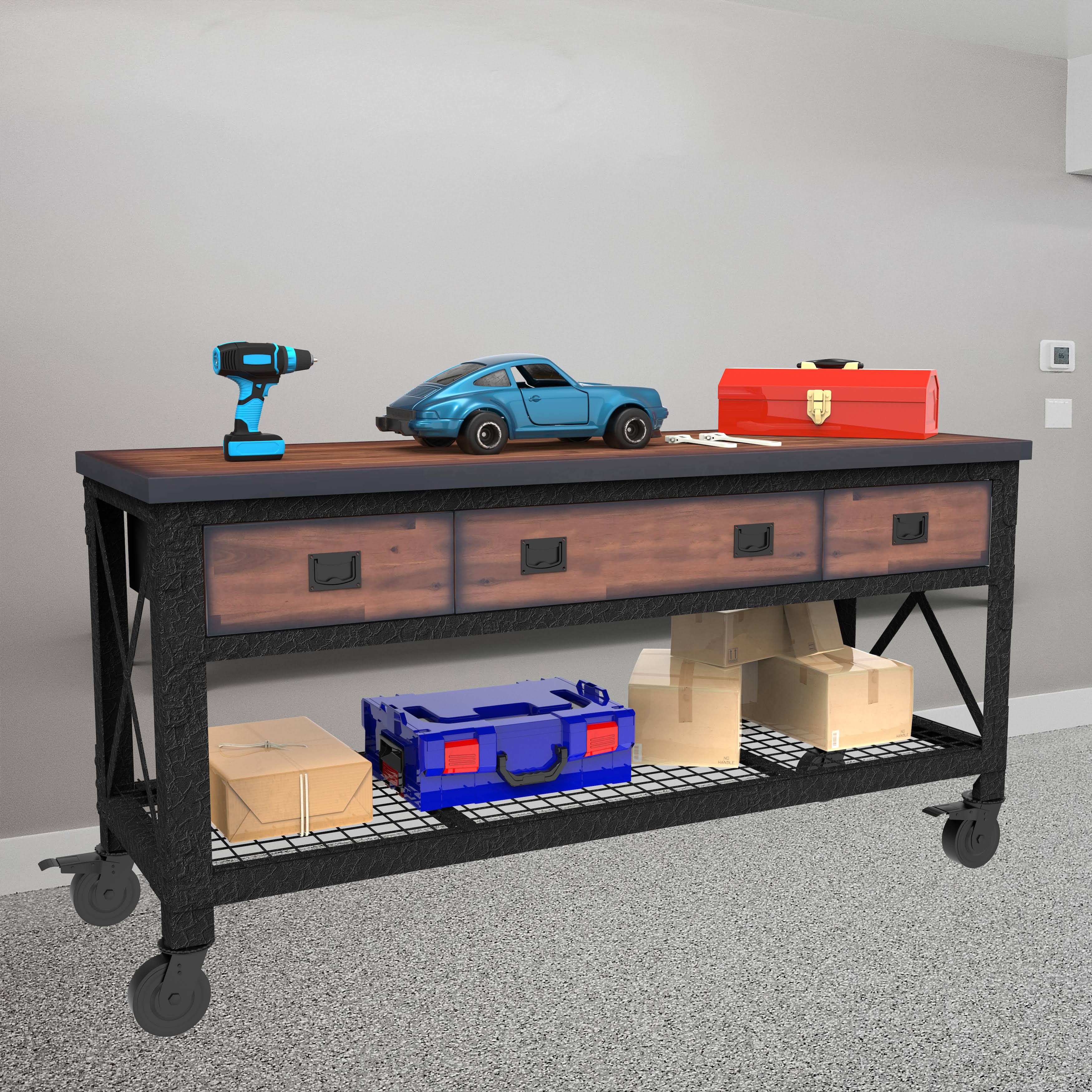 Duramax Rolling Workbench 3 Drawers - 72