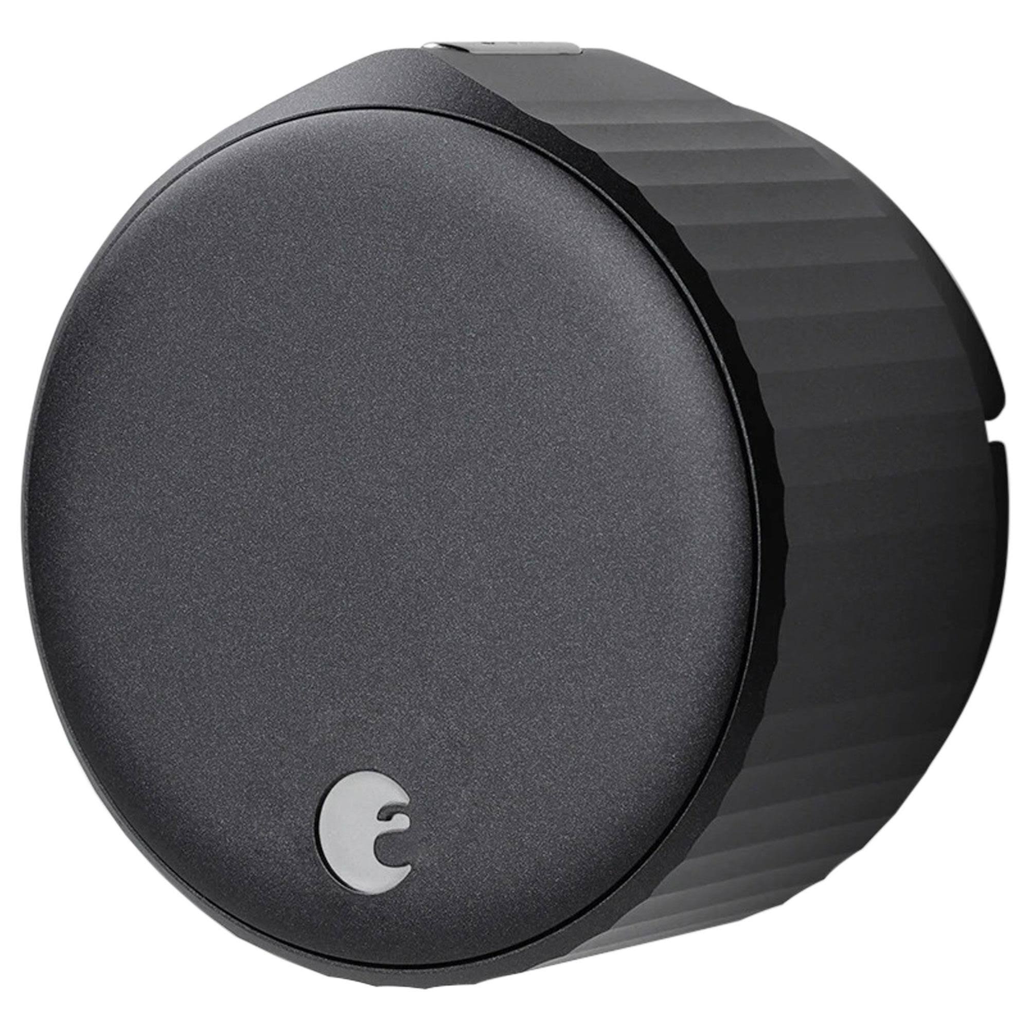 August Matte Black Wi-Fi Smart Lock