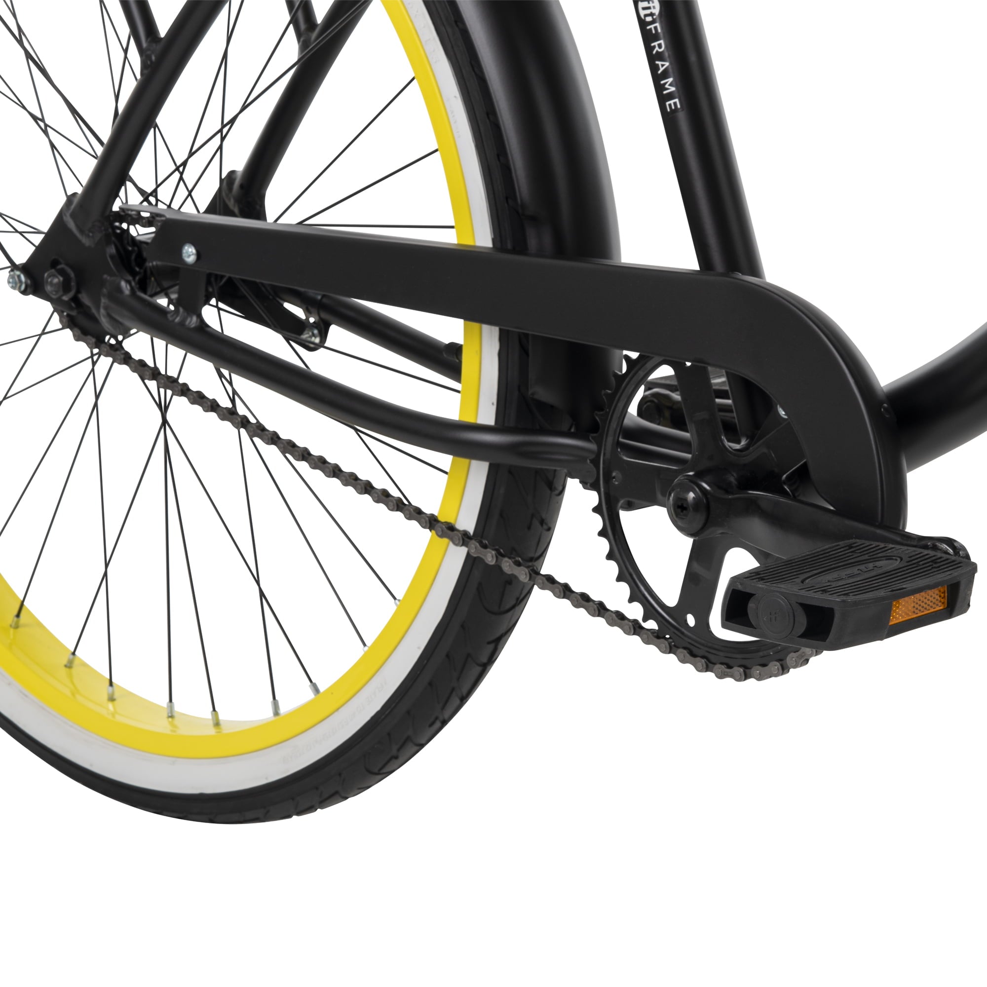 Glove 26 inch Mens Beach Cruiser Bike. Black. by Huffy