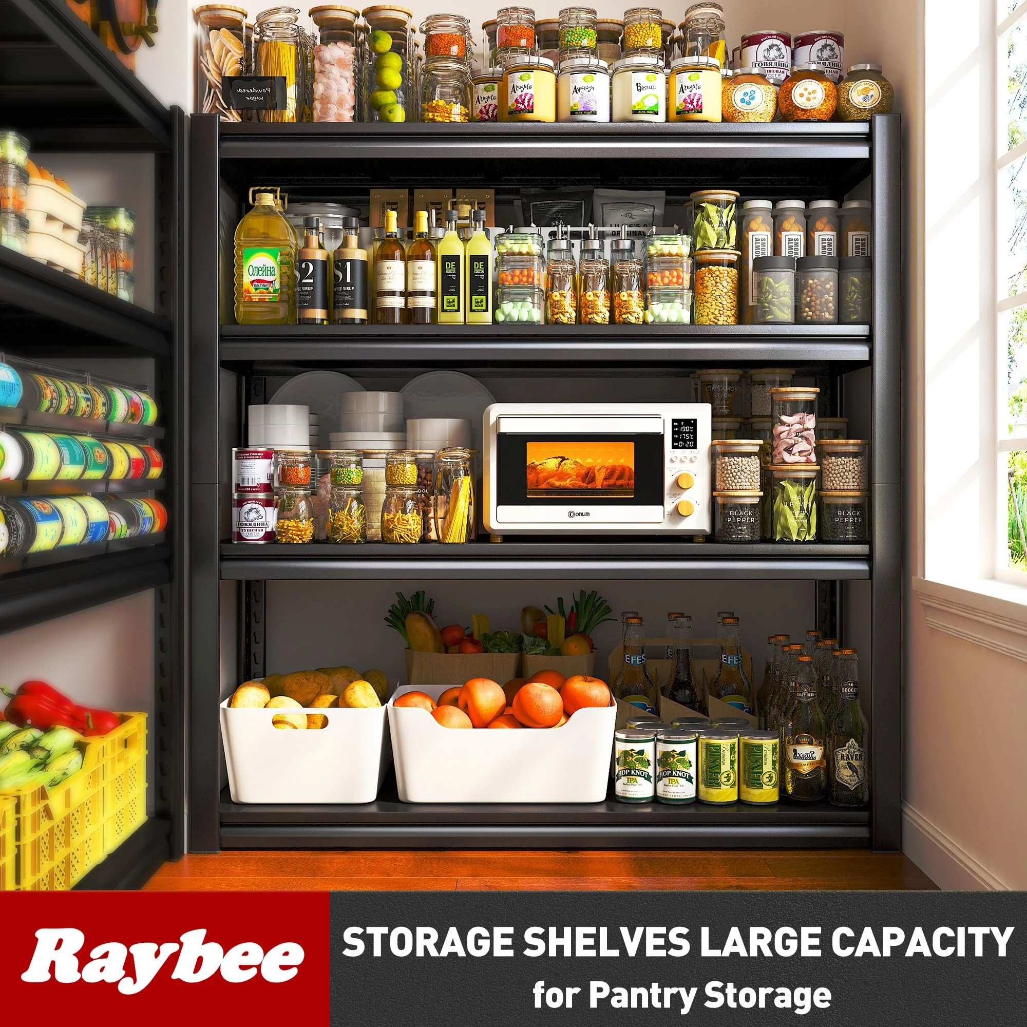 Raybee 40 Wide Garage Shelving Heavy Duty