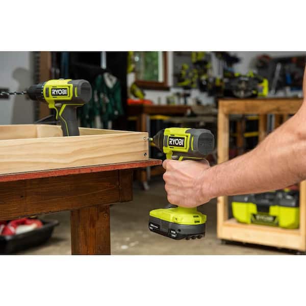 ONE+ 18V Cordless 1/4 in. Impact Driver Kit with (2) 1.5 Ah Batteries and Charger
