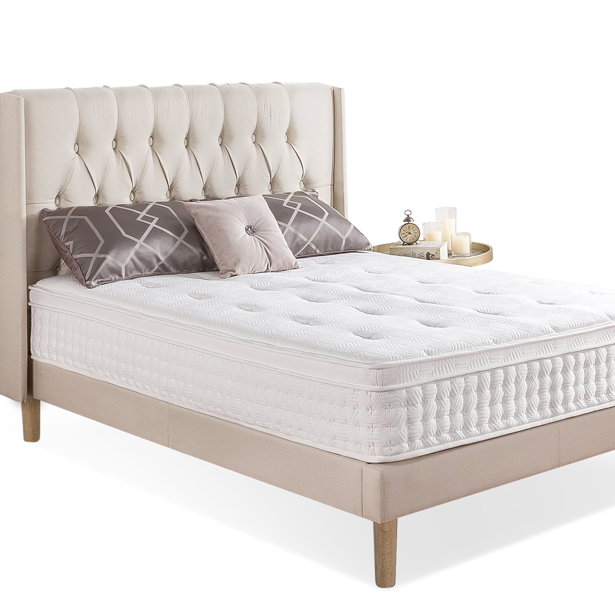 Euro Top 12�� Hybrid of Comfort Foam and Pocket Spring Mattress. Queen