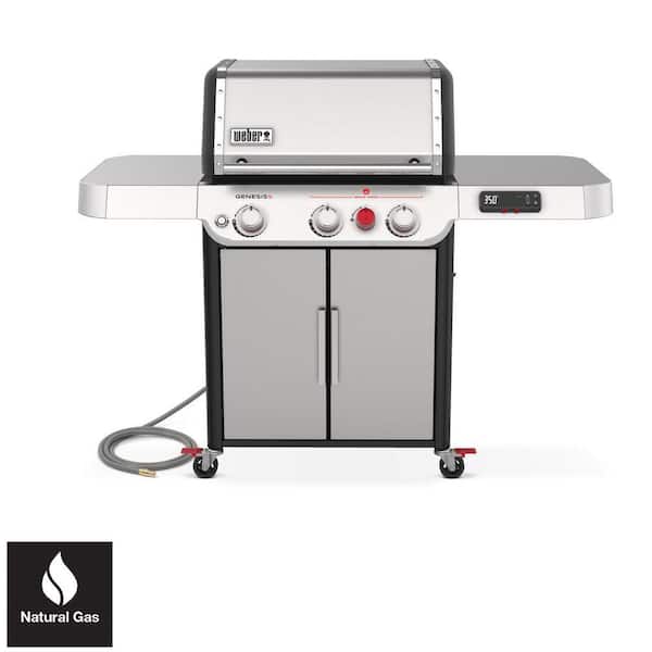 Genesis Smart SX-325s 3-Burner Natural Gas Grill in Stainless Steel with Smart Technology