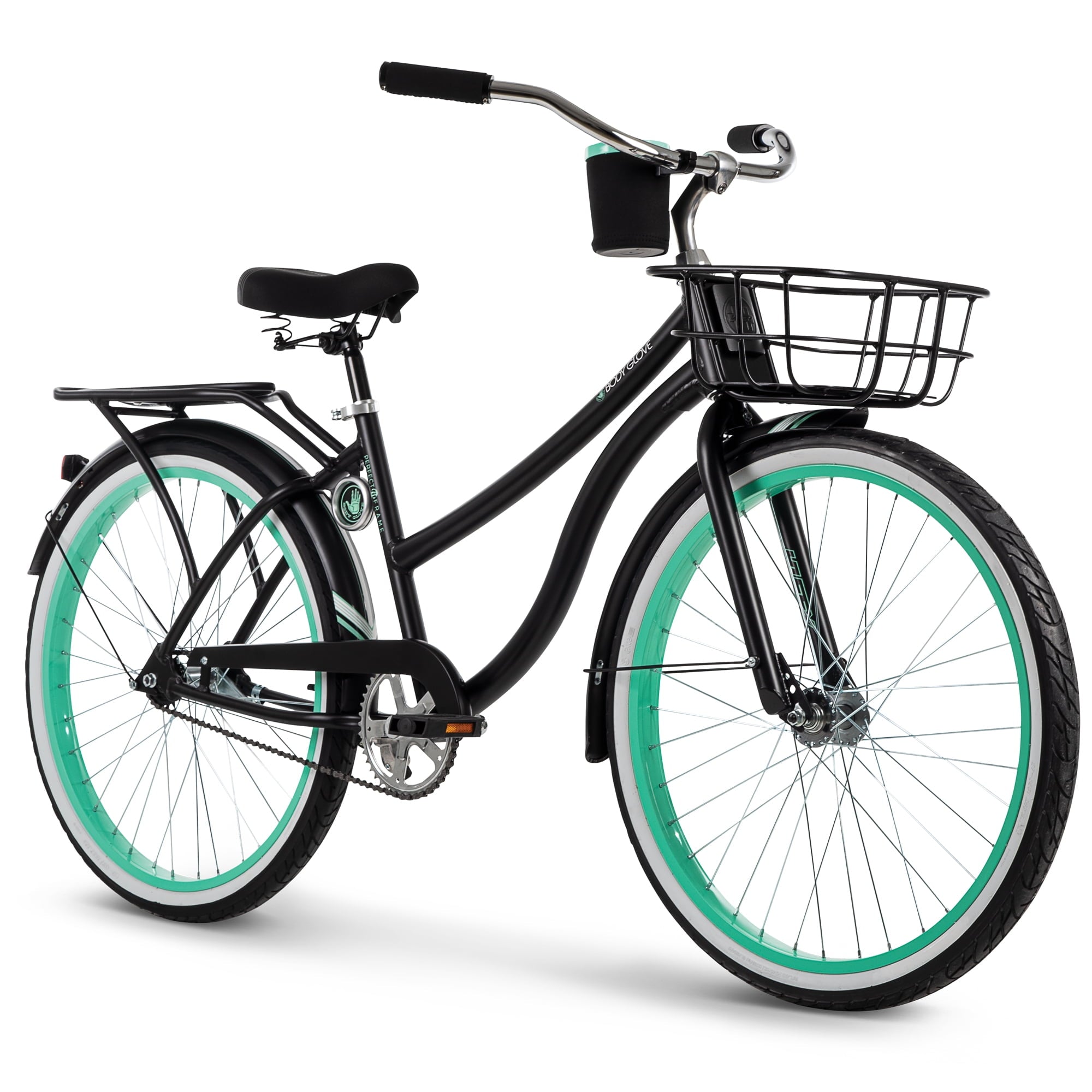 Glove 26-inch Aluminum Cruiser Bike for Women. Black. by Huffy