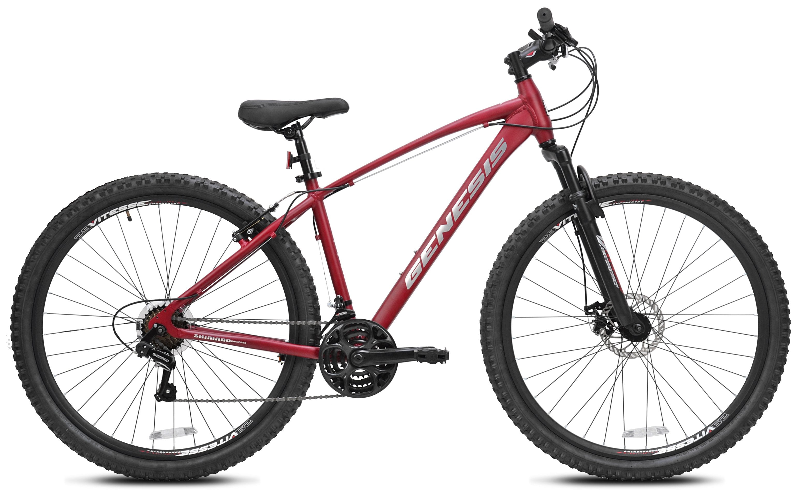29-inch Men's Silverton Mountain Bicycle. Red