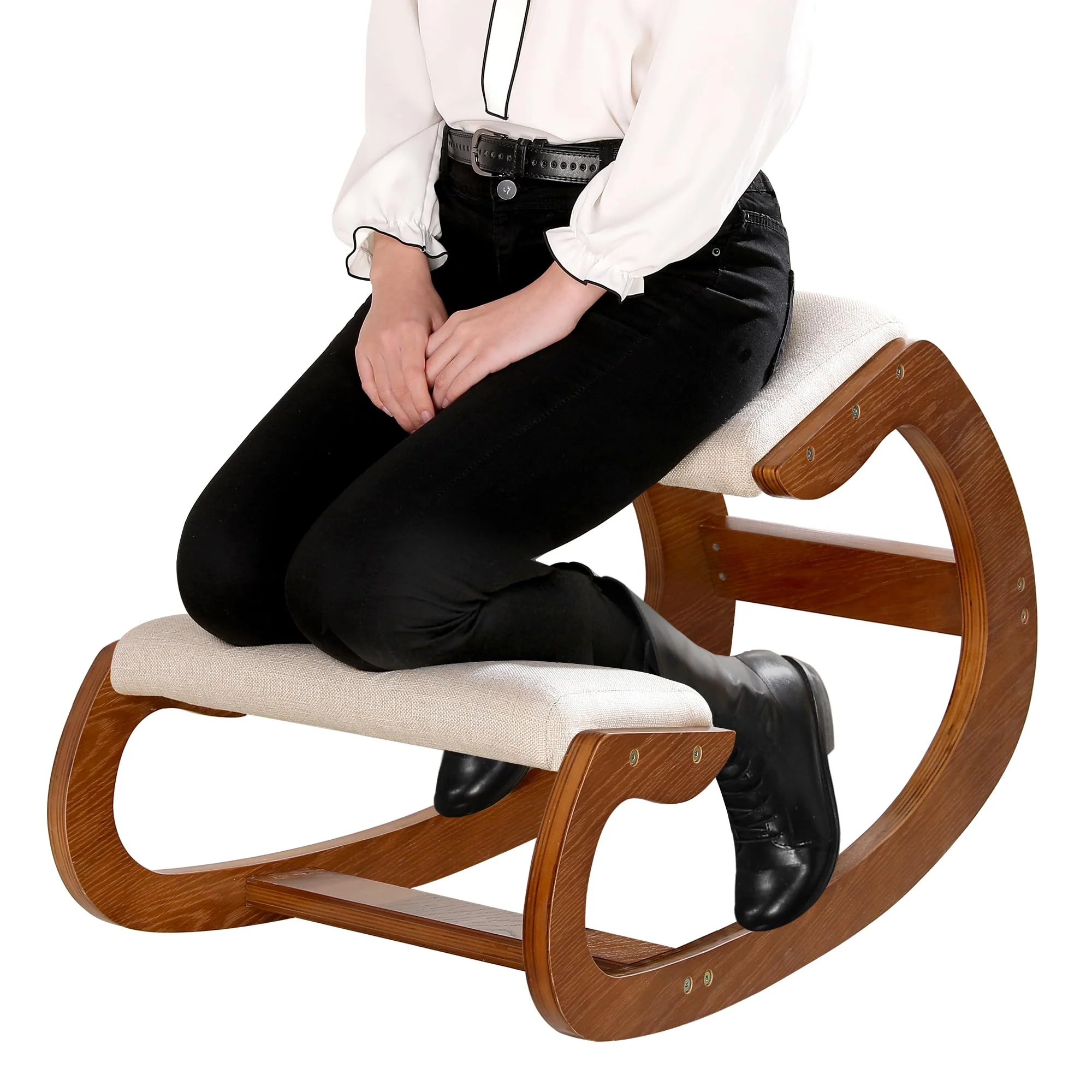 Predawn Ergonomic Kneeling Chair. Rocking Knee Chair