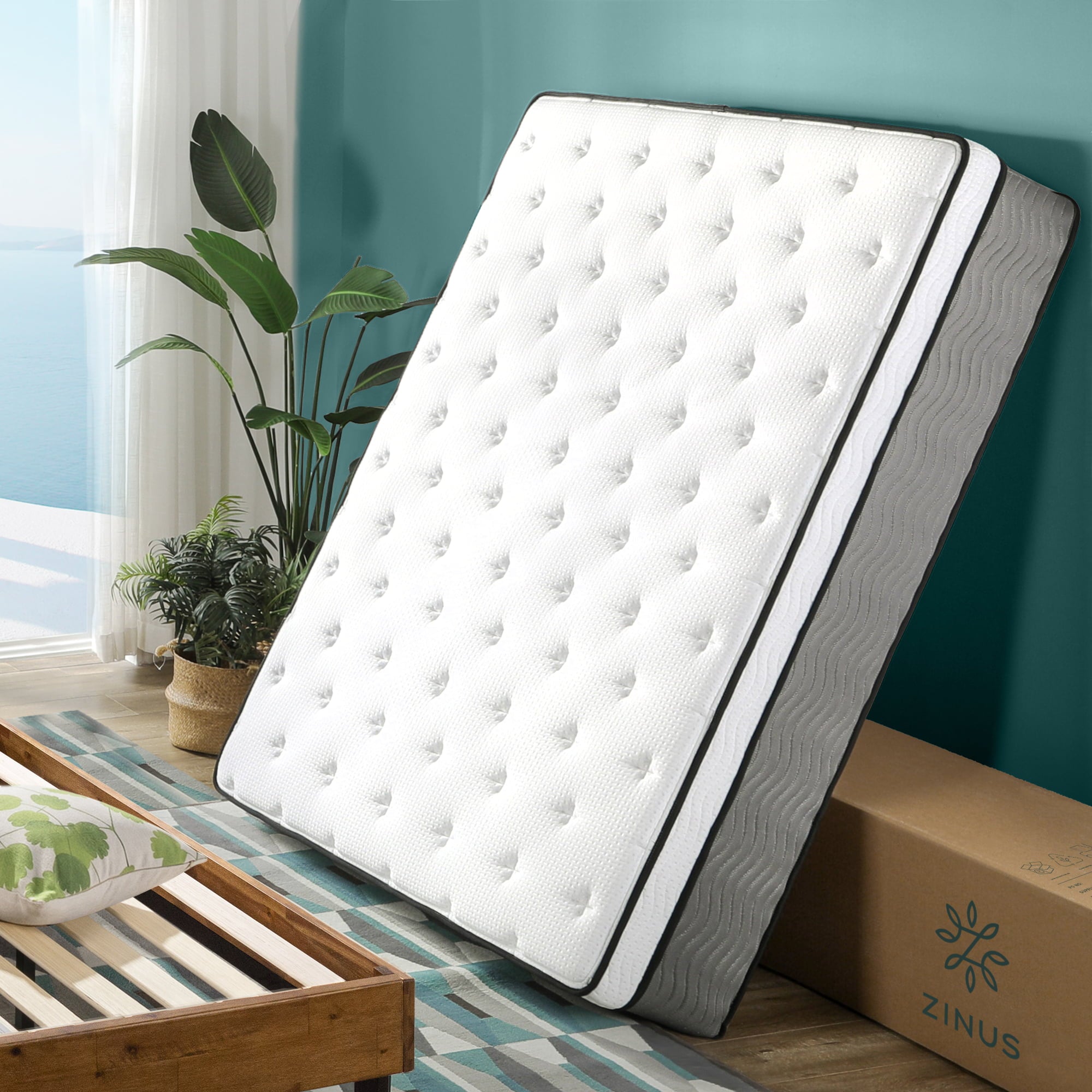 Support Plus 14�� Hybrid of Comfort Foam and Pocket Spring Mattress. King