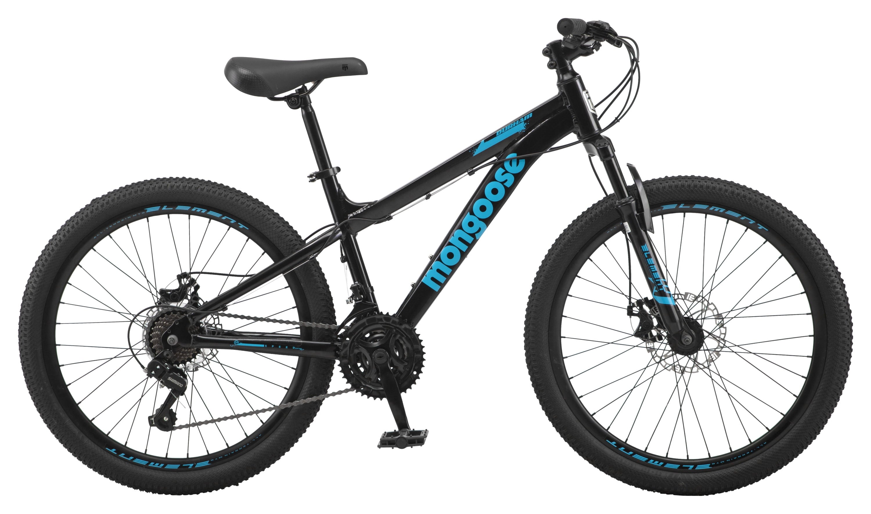24 Durham Mountain Bike. 21 Speeds. Black