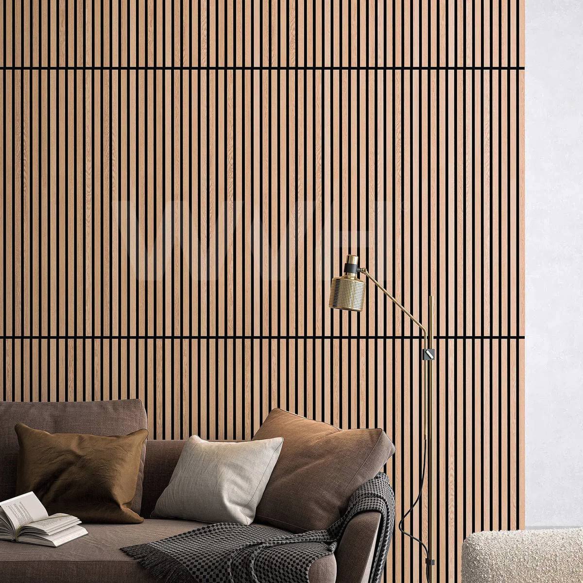 Luxury American Oak Acoustic Slat Wood Wall Panels | Original Slatpanel