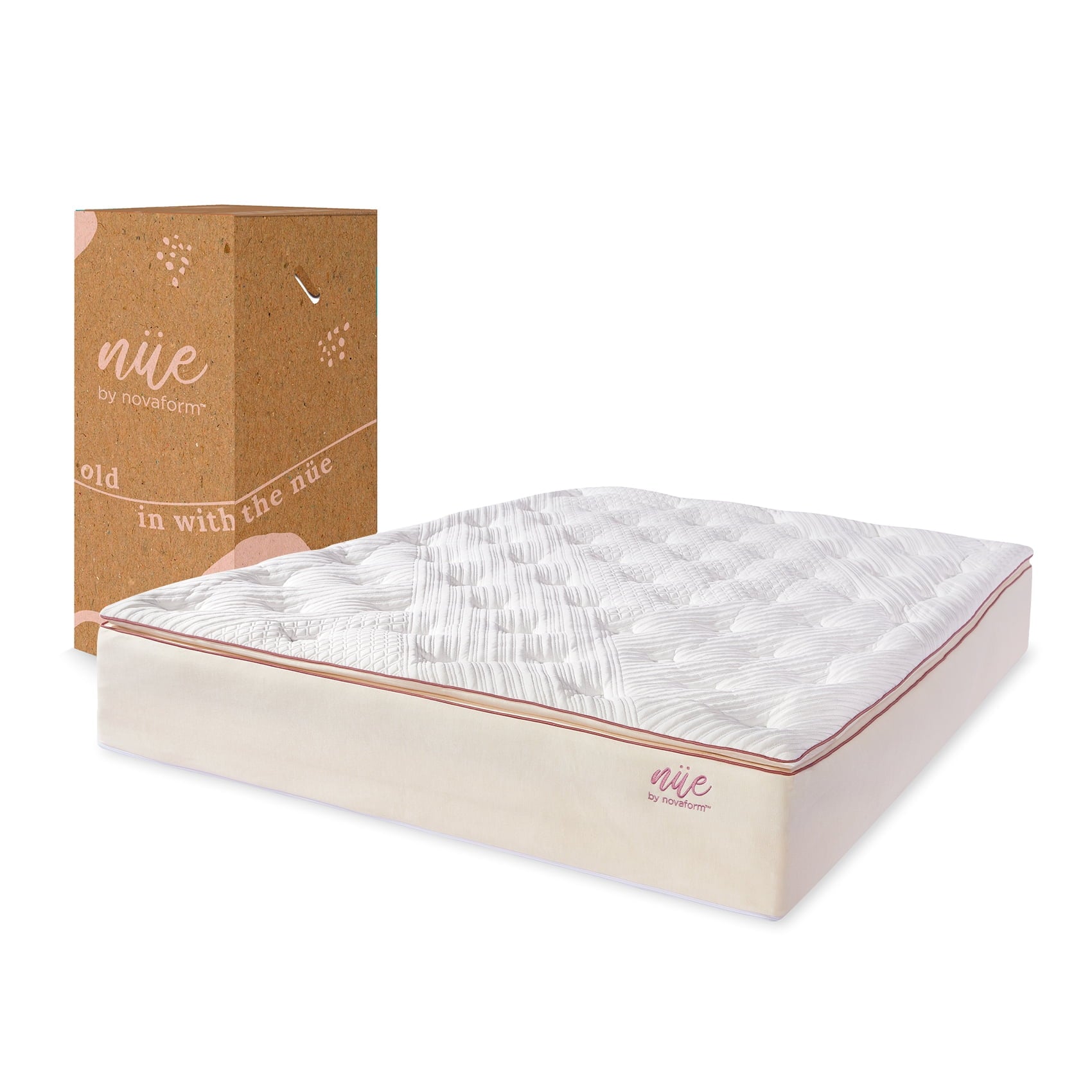 by Novaform Plush Pillowtop 12 Gel Memory Foam Mattress. Twin