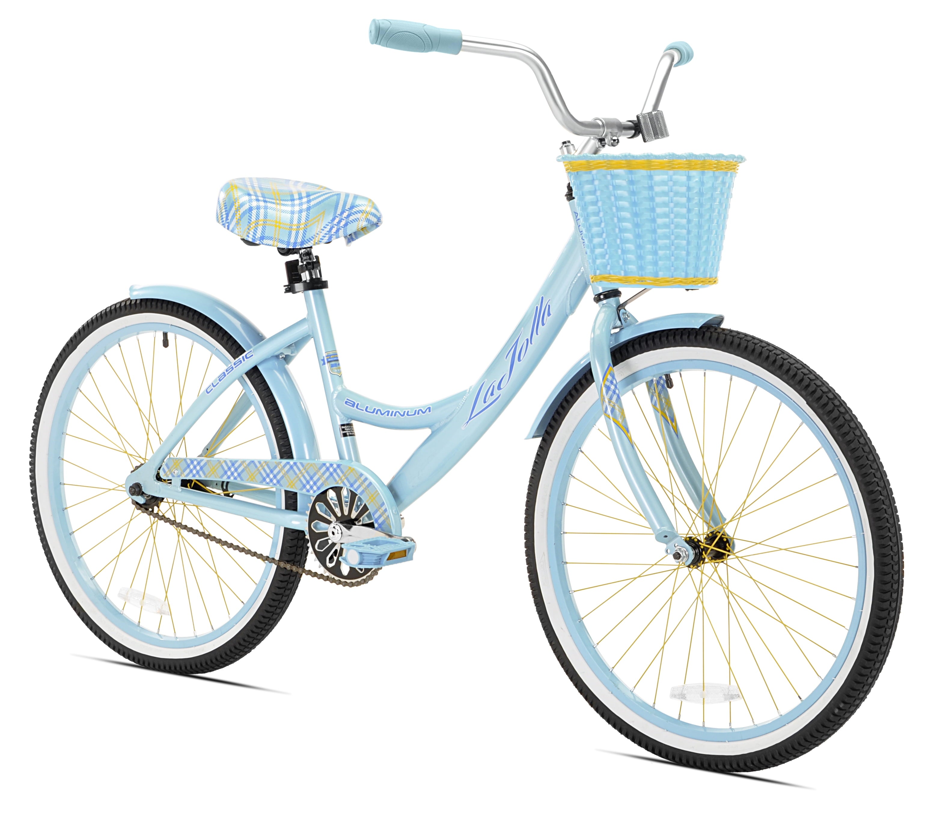 24 La Jolla Girls Cruiser Bike. Light Blue
