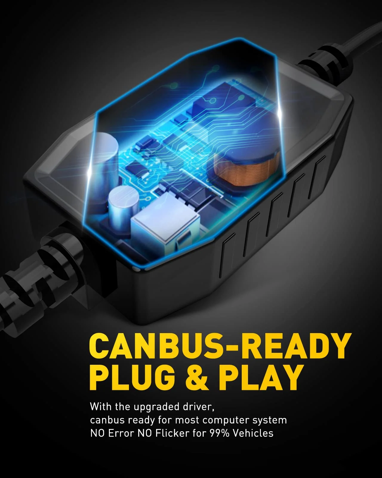 AUXITO H11 LED Bulbs. 120W 24000LM Per Set. 900% Brighter