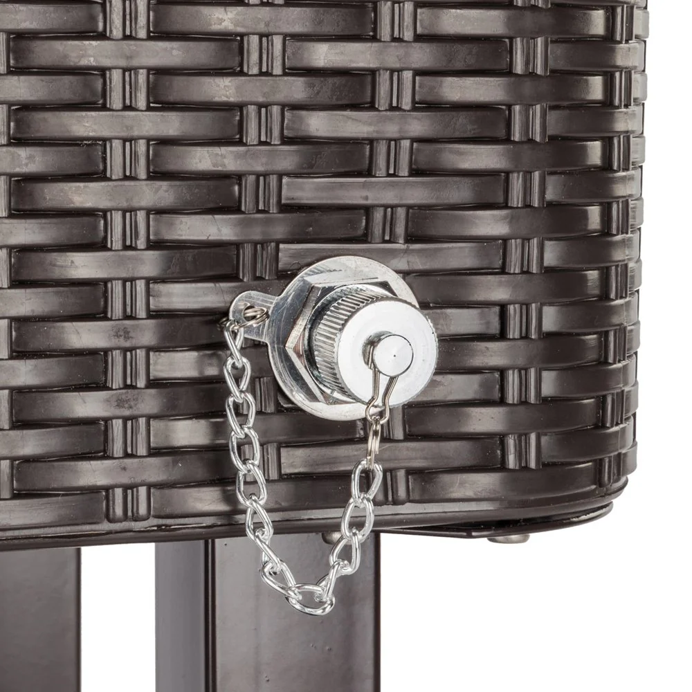 Outvita 80 Quart Rolling Ice Chest. Portable Bar Drink Cooler