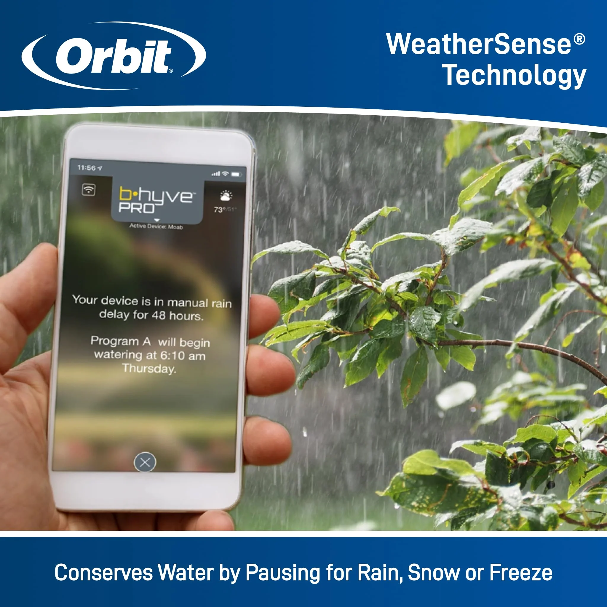 Orbit Smart 6-Station WiFi Sprinkler System Controller