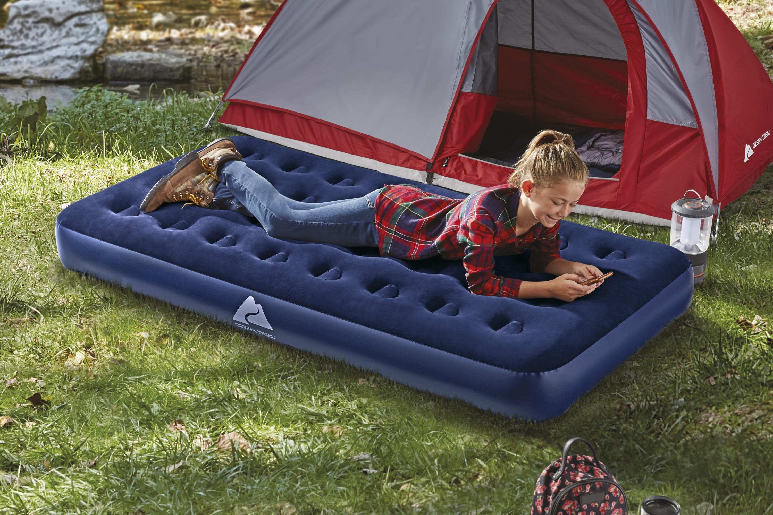 Trail Air Mattress Twin 10 with Antimicrobial Coating