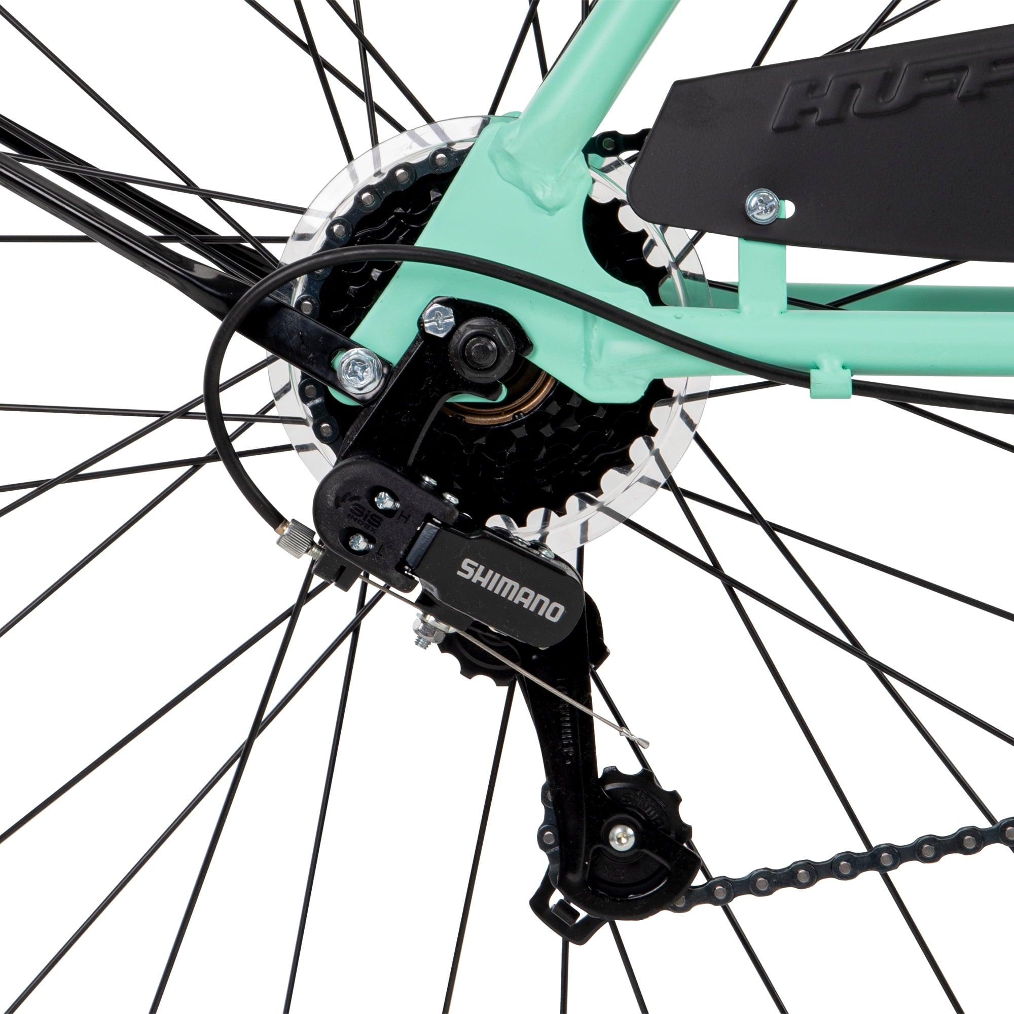 26-In. Women's Lockland 7-Speed Cruiser Bike. Sea Foam. Green