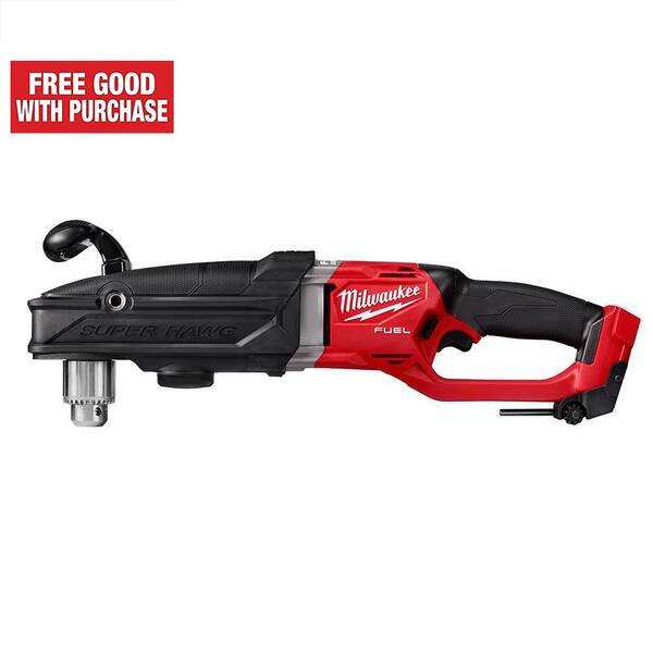 M18 FUEL 18V Lithium-Ion Brushless Cordless GEN 2 SUPER HAWG 1/2 in. Right Angle Drill (Tool-Only)