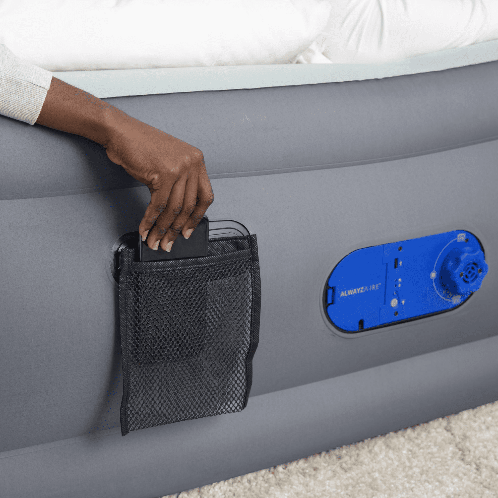 20 Queen Air Mattress with Built-in Pump