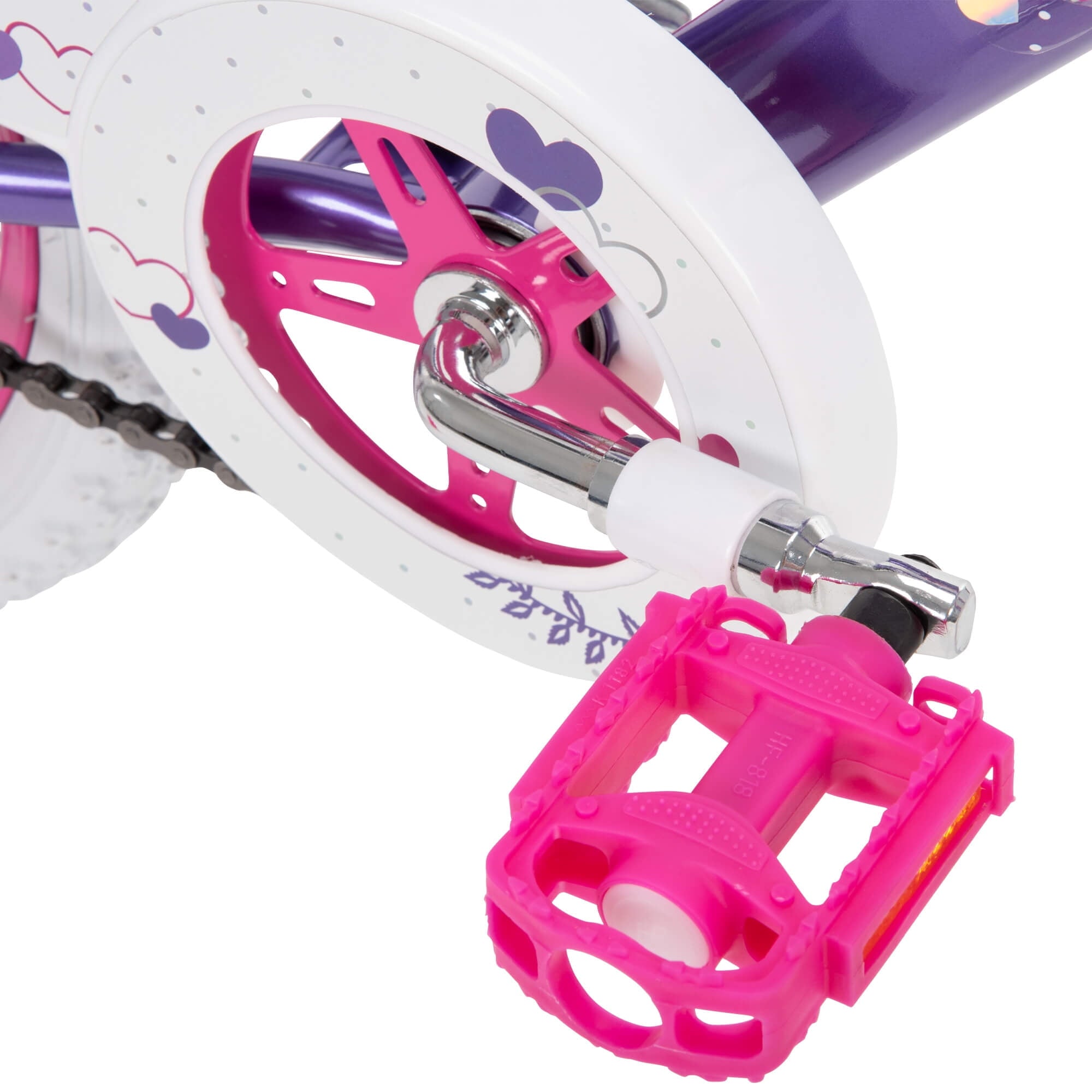 18 in. Sea Star Girl Bike. Metallic Purple
