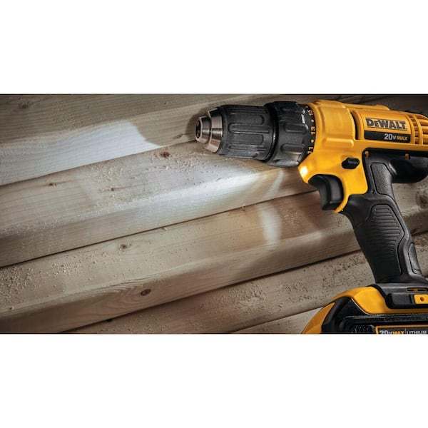 20V MAX Cordless 1/2 in. Drill/Driver. (2) 20V 1.3Ah Batteries. Charger and Bag