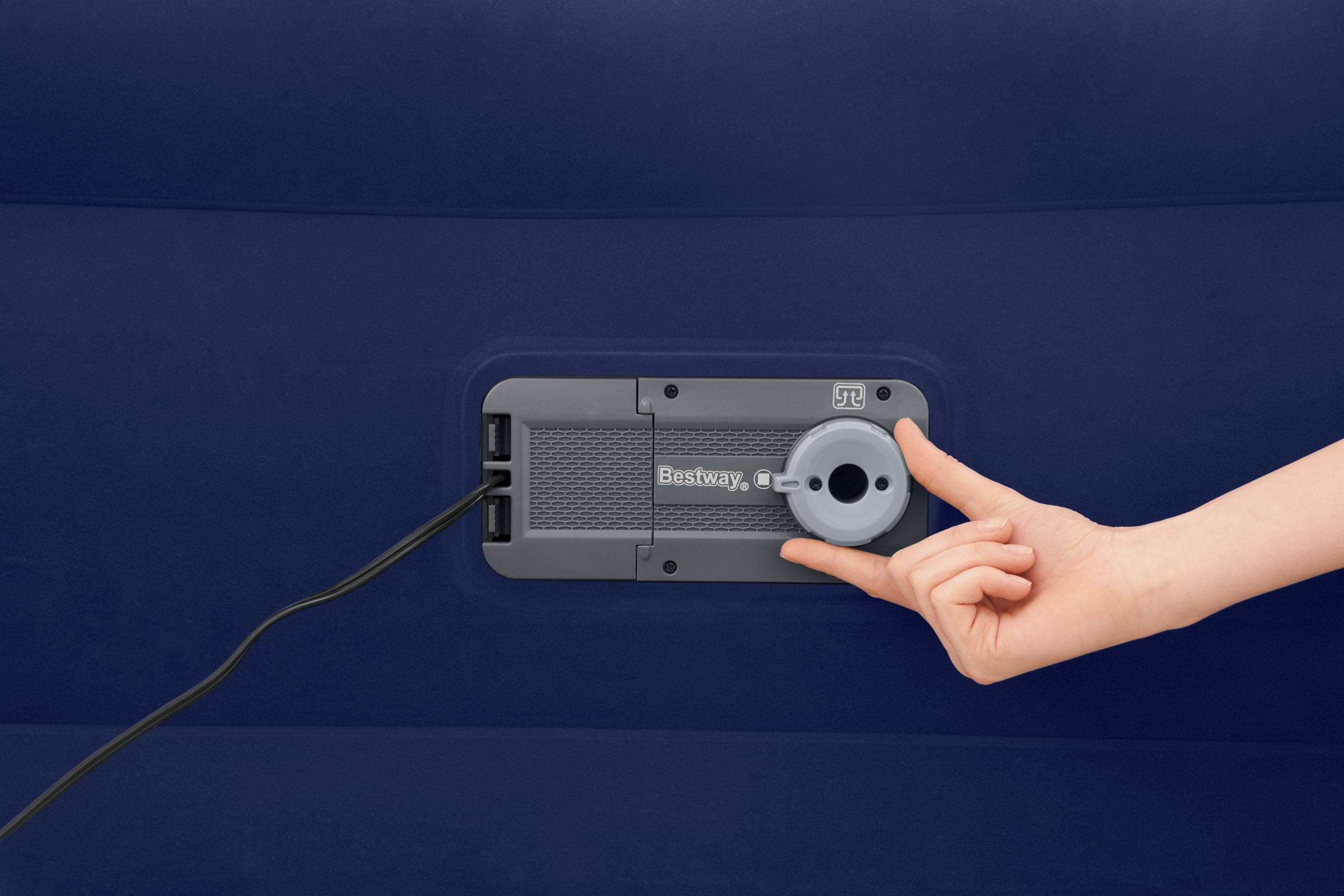 Fashion 20 Twin Air Mattress with Built-in Pump