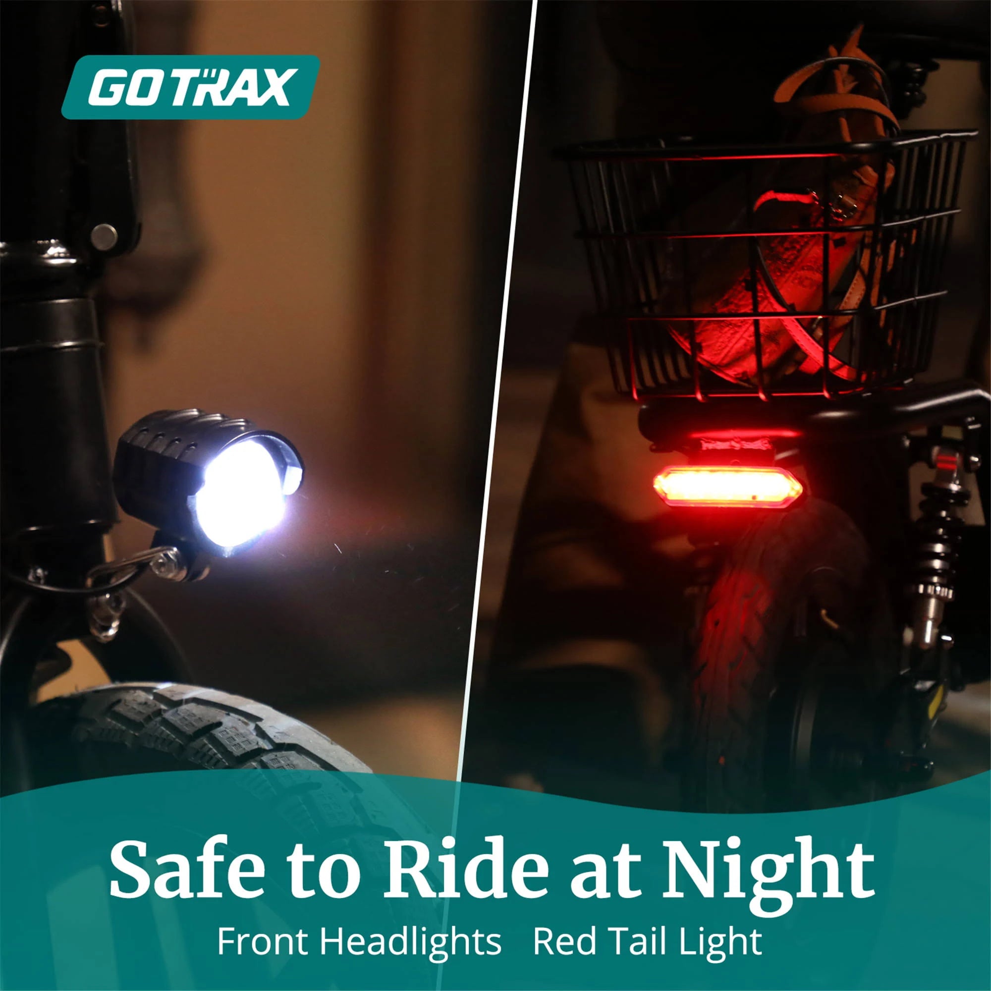 Gotrax Electric Scooter with Seat 18.6 Miles Range 15.5 MPH Power by 4 - MadeInUSA