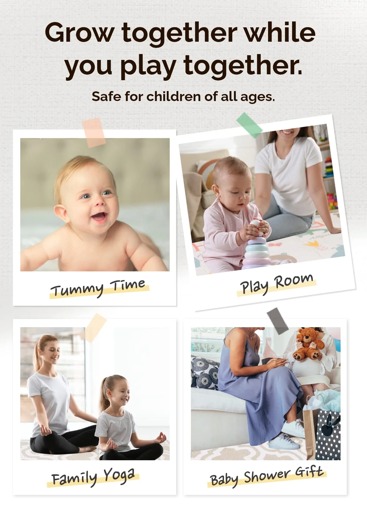 Baby Care Medium Play Mat 73'' x 49''