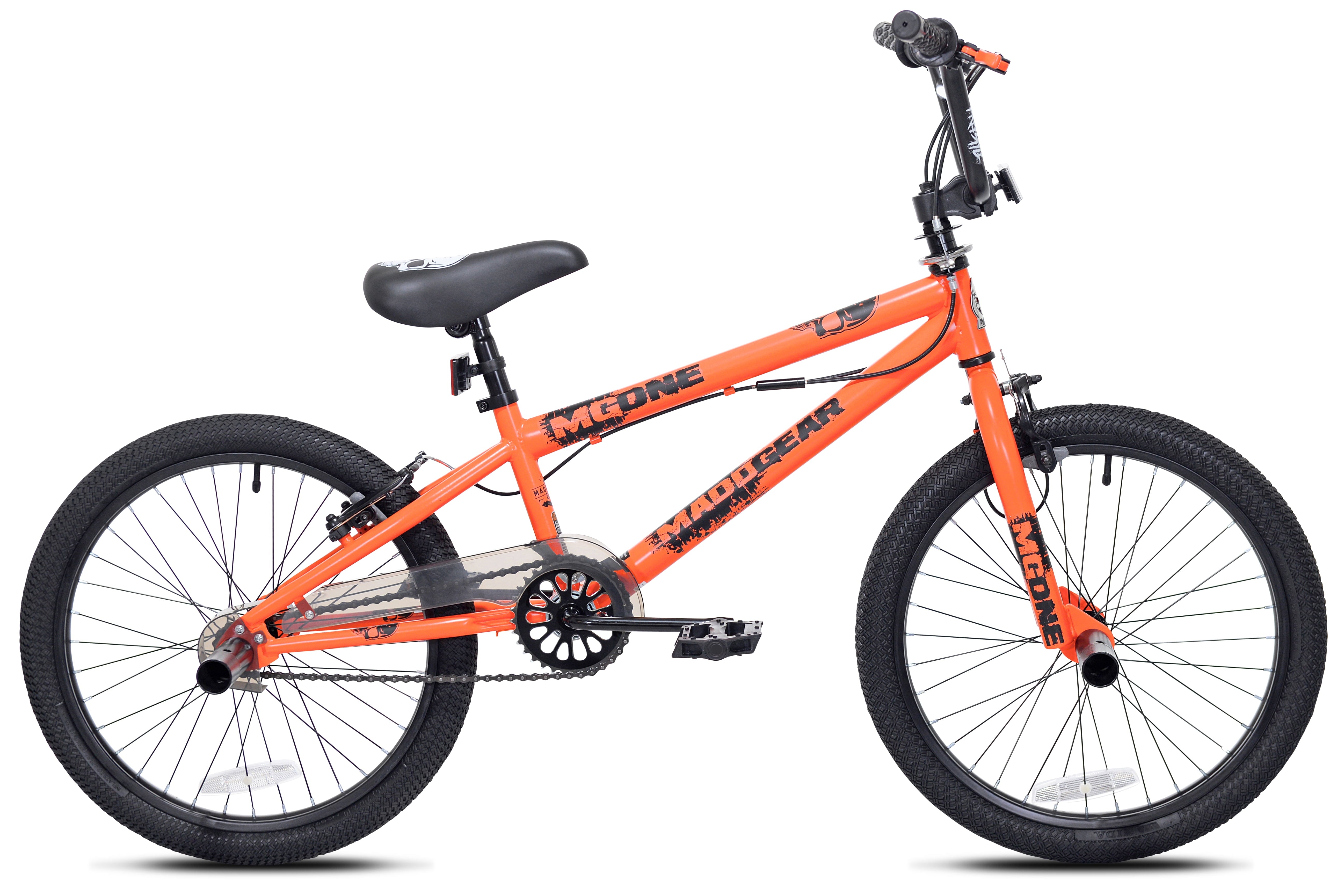 Bicycle Madd Gear 20-inch Boy's Freestyle BMX Bicycle Neon Orange