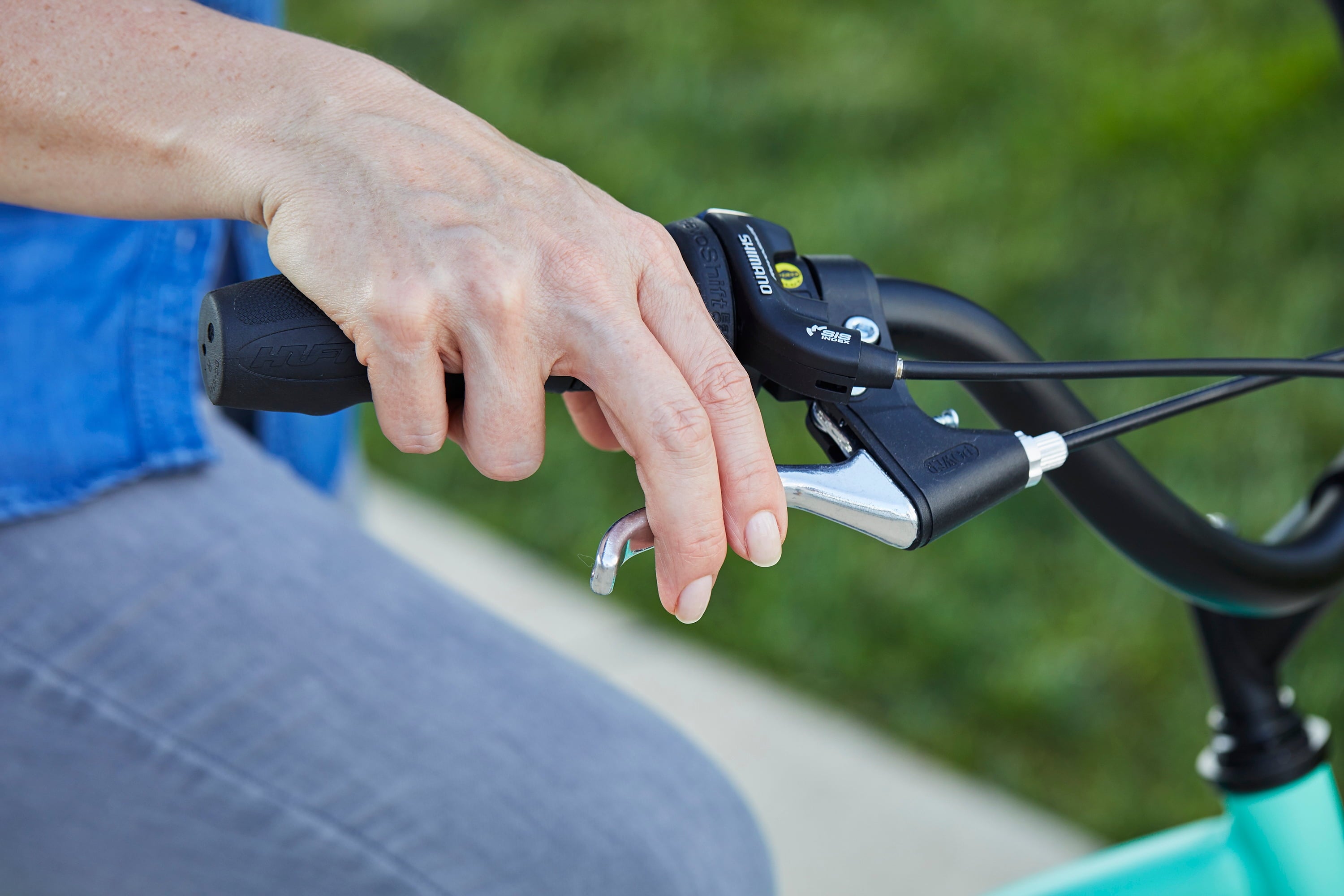 26-In. Women's Lockland 7-Speed Cruiser Bike. Sea Foam. Green