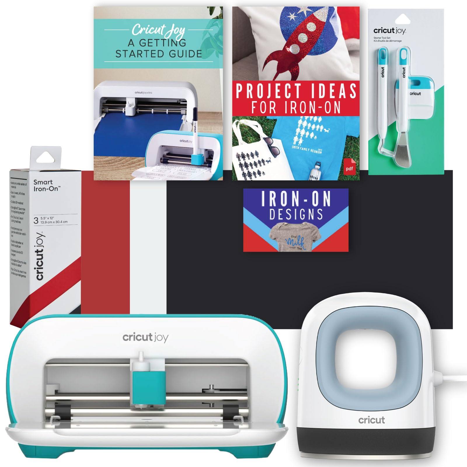 Cricut Joy Machine with Mini Heat Press Bundle, Size: Standard, Blue