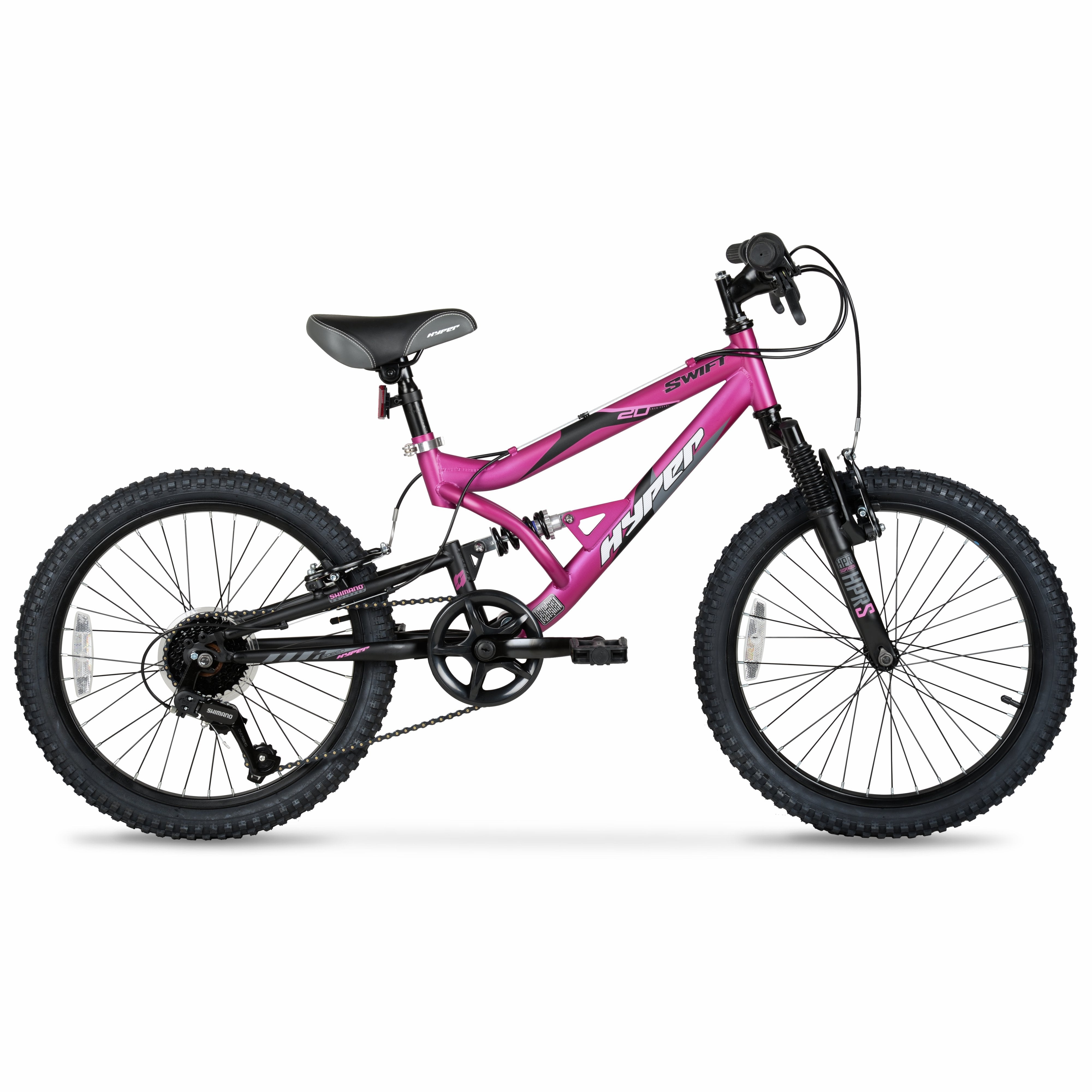 Bicycle 20 Girls Swift Mountain Bike. Kids. Magenta