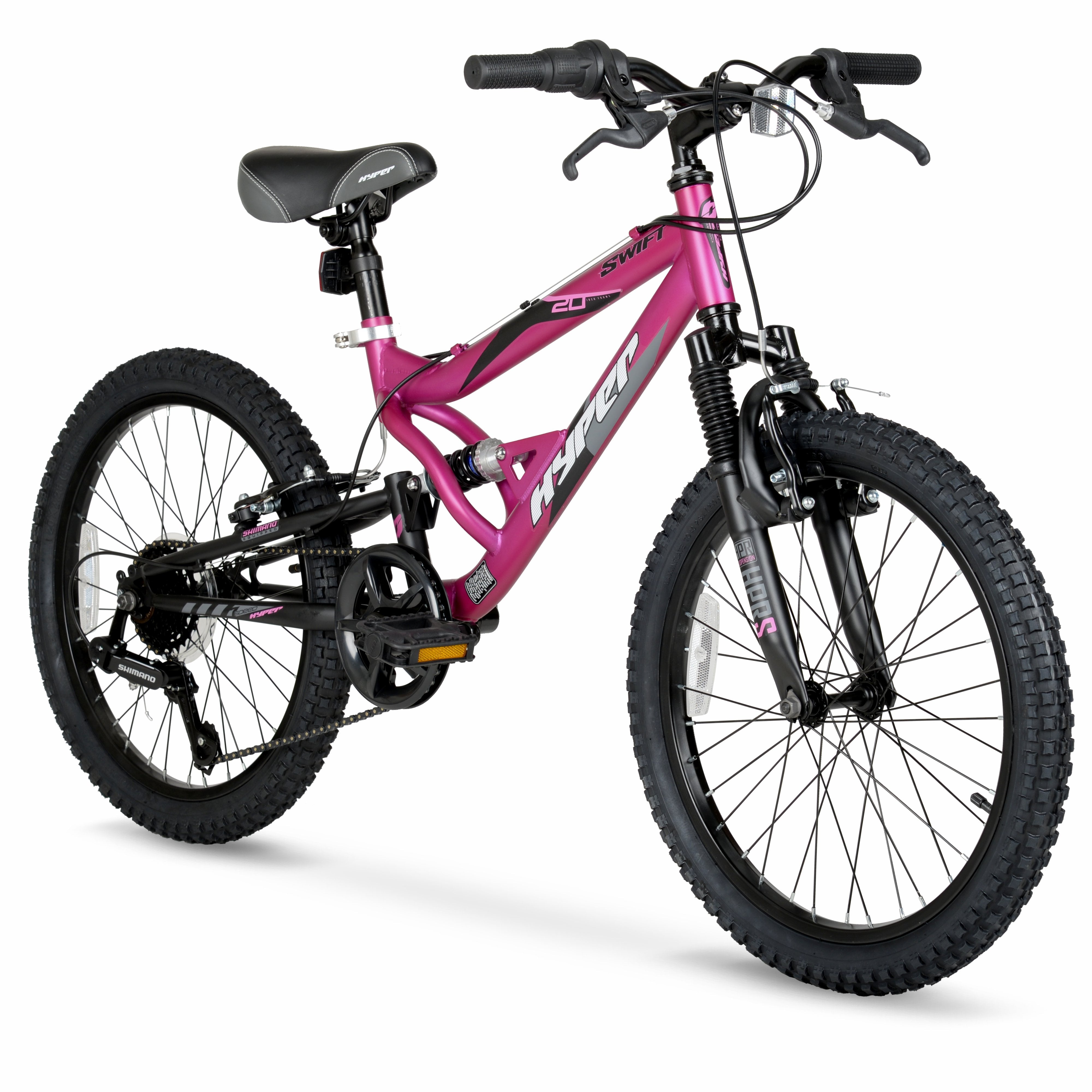 Bicycle 20 Girls Swift Mountain Bike. Kids. Magenta
