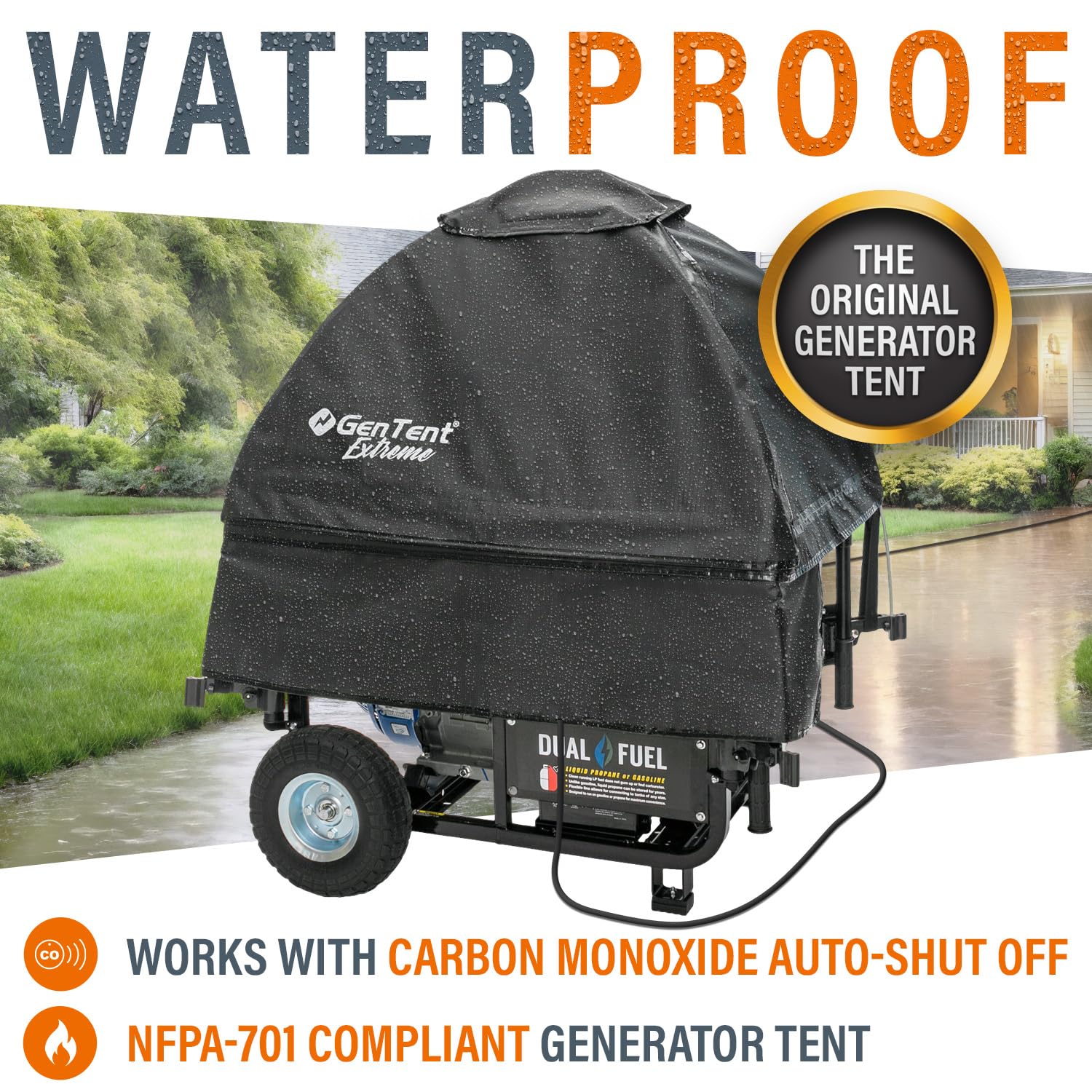 GenTent Generator Running Cover. Universal Kit