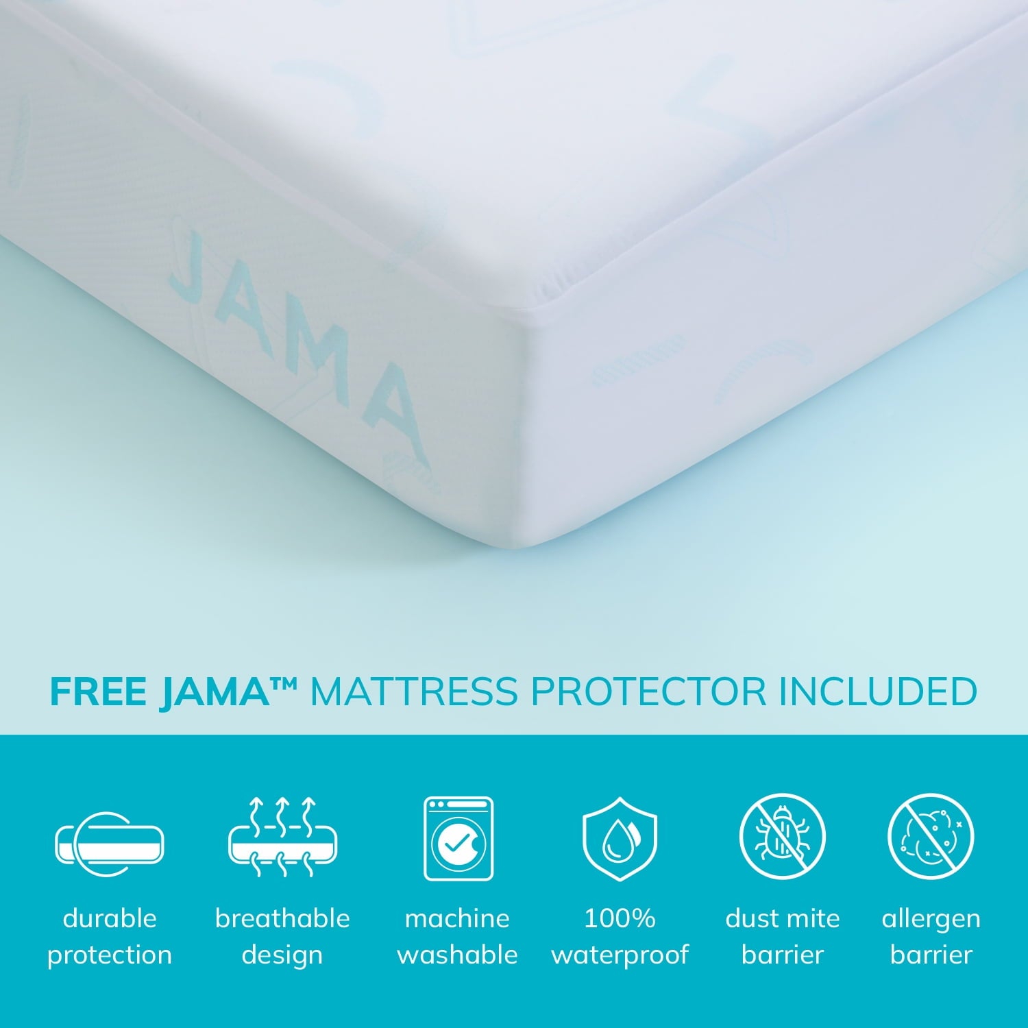 5 inch Memory Foam Mattress for Kids. Twin Size Mattress for Bunk Bed. Blue