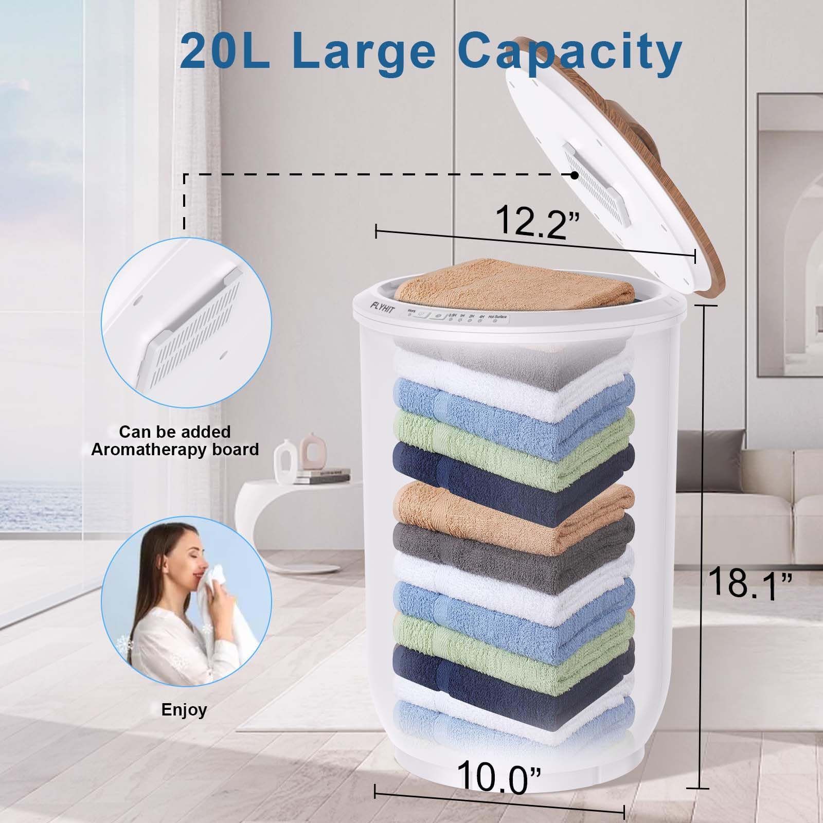FLYHIT Luxury Towel Warmers for Bathroom