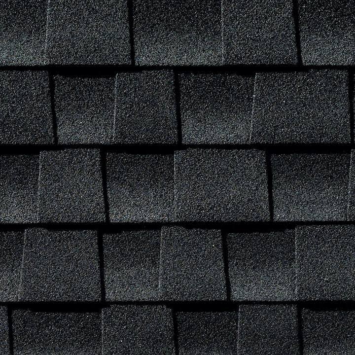 GAF Timberline HDZ 33.33-sq ft Charcoal Laminated Architectural Roof Shingles in Black | 0489180(Charcoal)