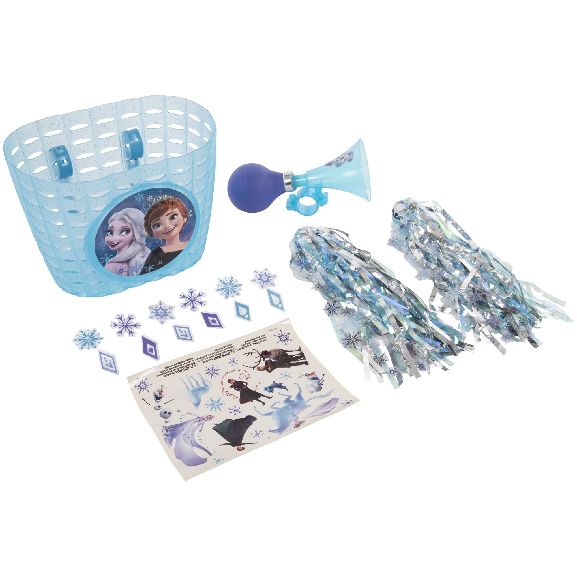 Frozen Bike Accessory Bundle. Blue. by Huffy