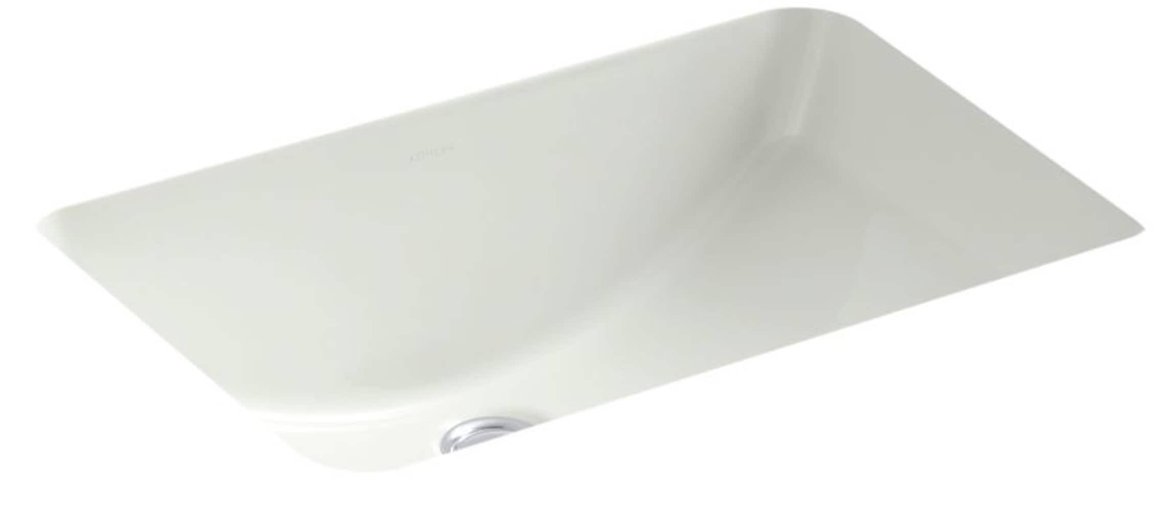 Kohler K-2214-G-NY Dune Ladena Undermount Bathroom Sink with Glazed Underside